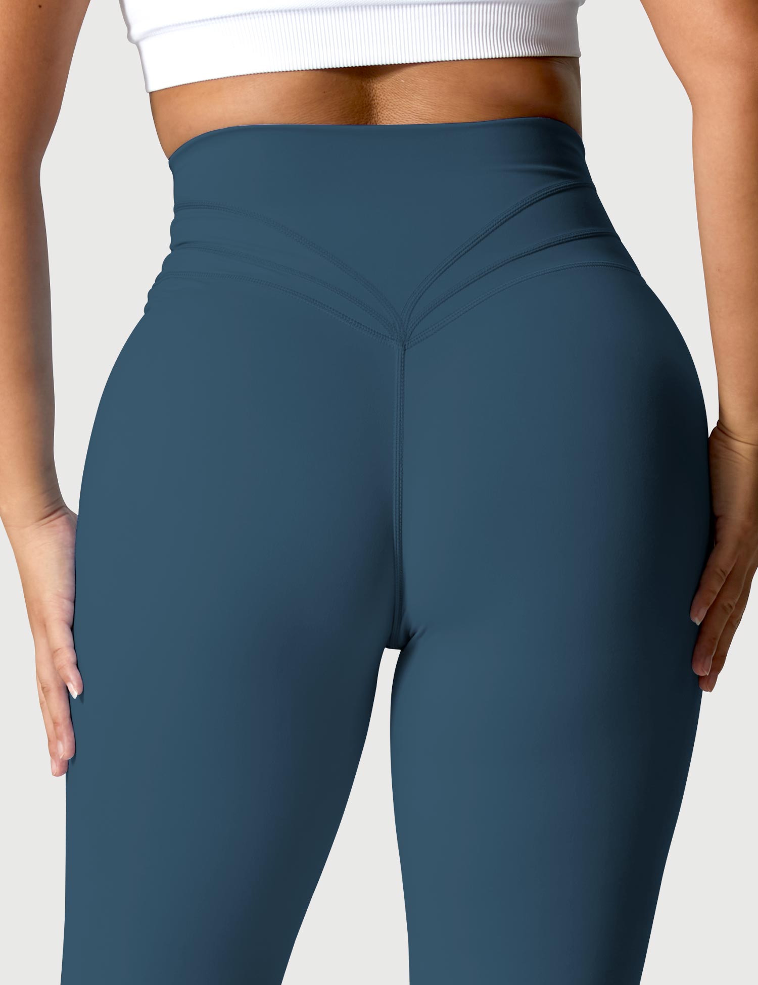 Yeoreo Grace Leggings Blau Grün