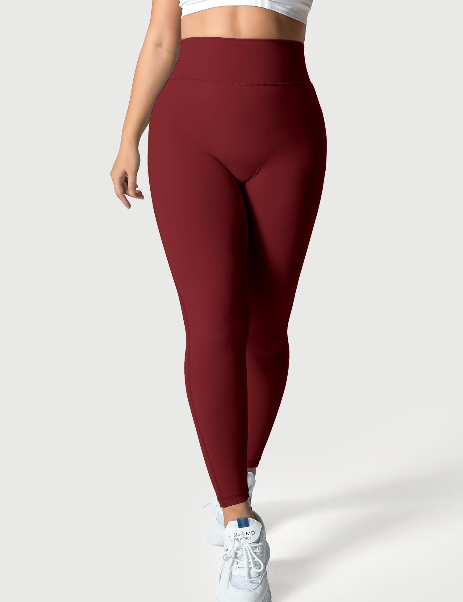 Yeoreo Grace Leggings Weinrot