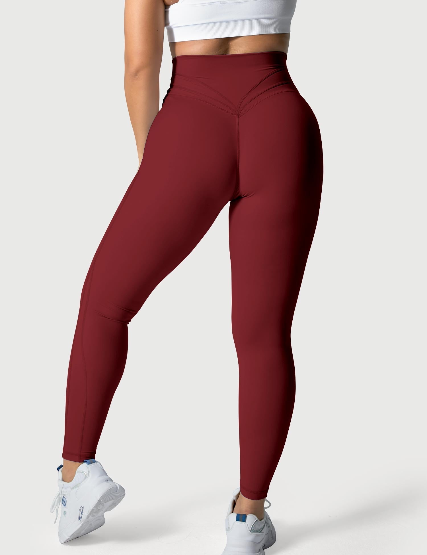 Yeoreo Grace Leggings Weinrot