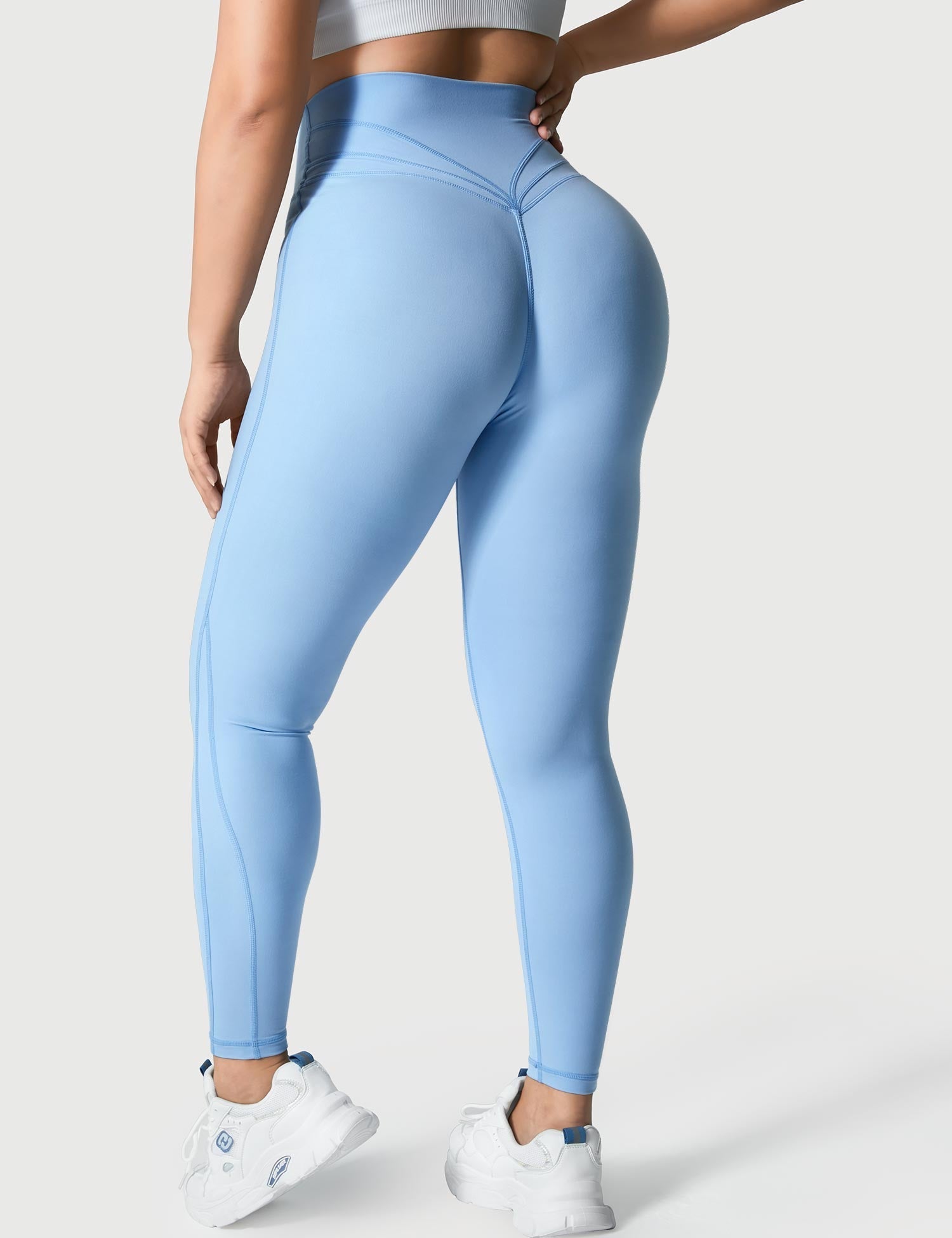 Yeoreo Grace Leggings Hellblau