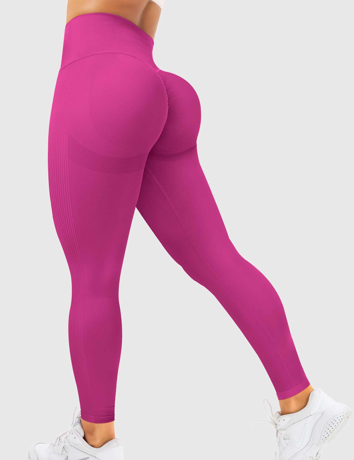 Yeoreo Solide Profi-Leggings Rose