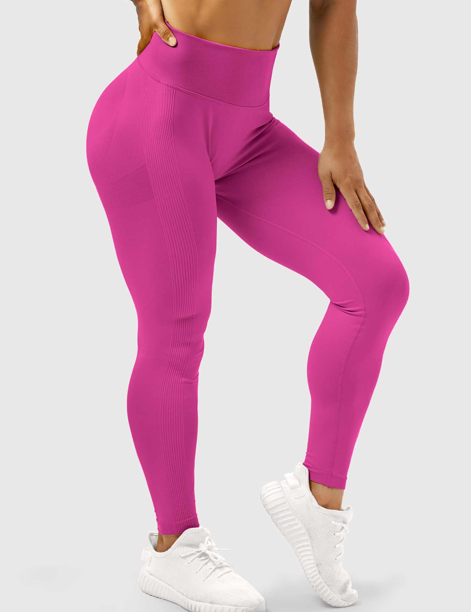 Yeoreo Solide Profi-Leggings Rose