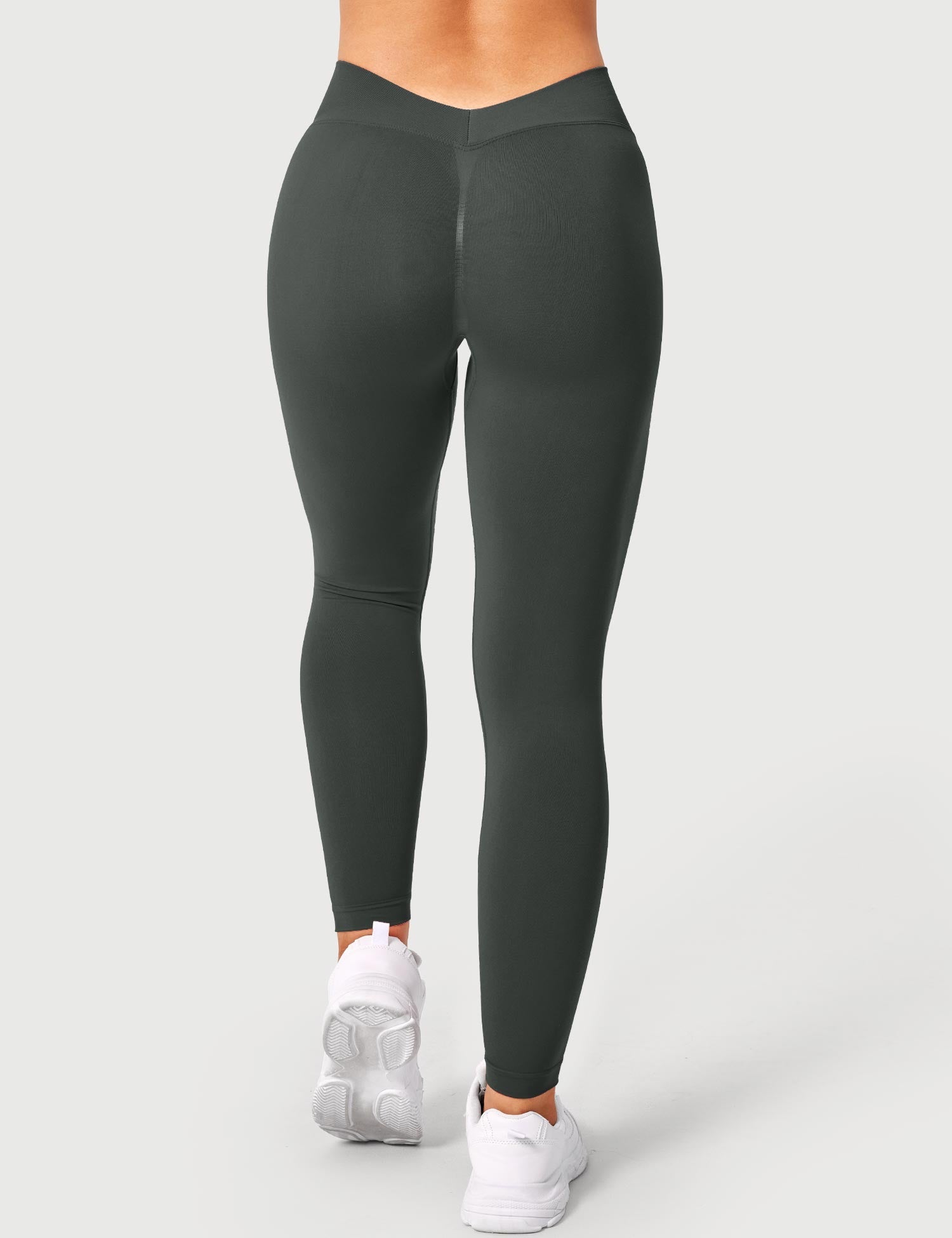 Yeoreo V-Rücken Alexi Leggings Rauchgrau