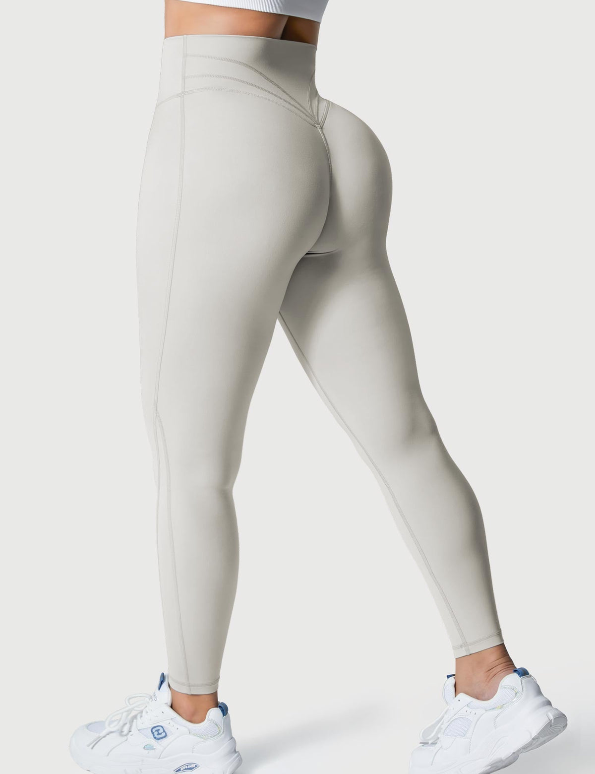 Yeoreo Grace Leggings Weiß Grau