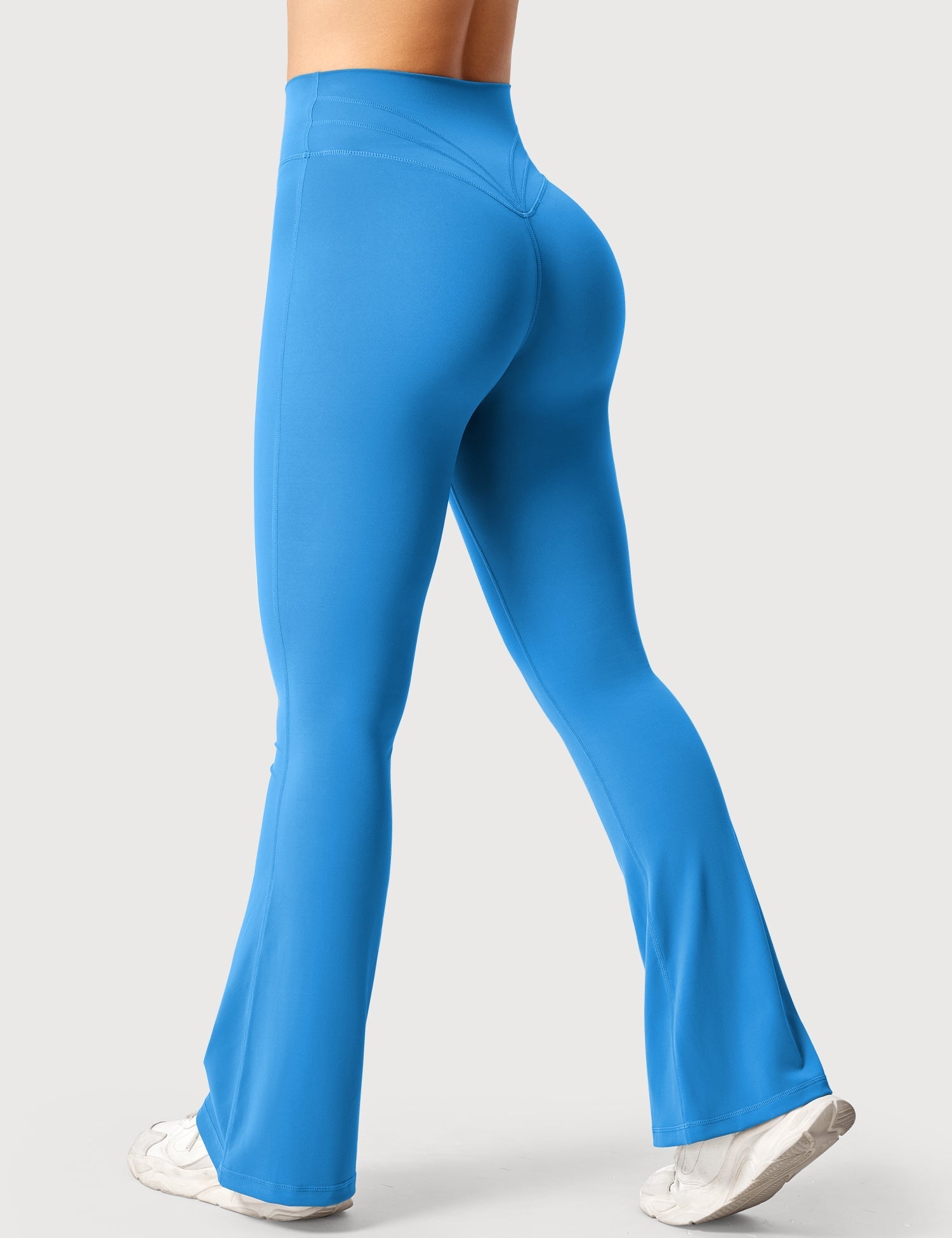 Yeoreo Lynnie Schlaghose Flared Leggings Blau