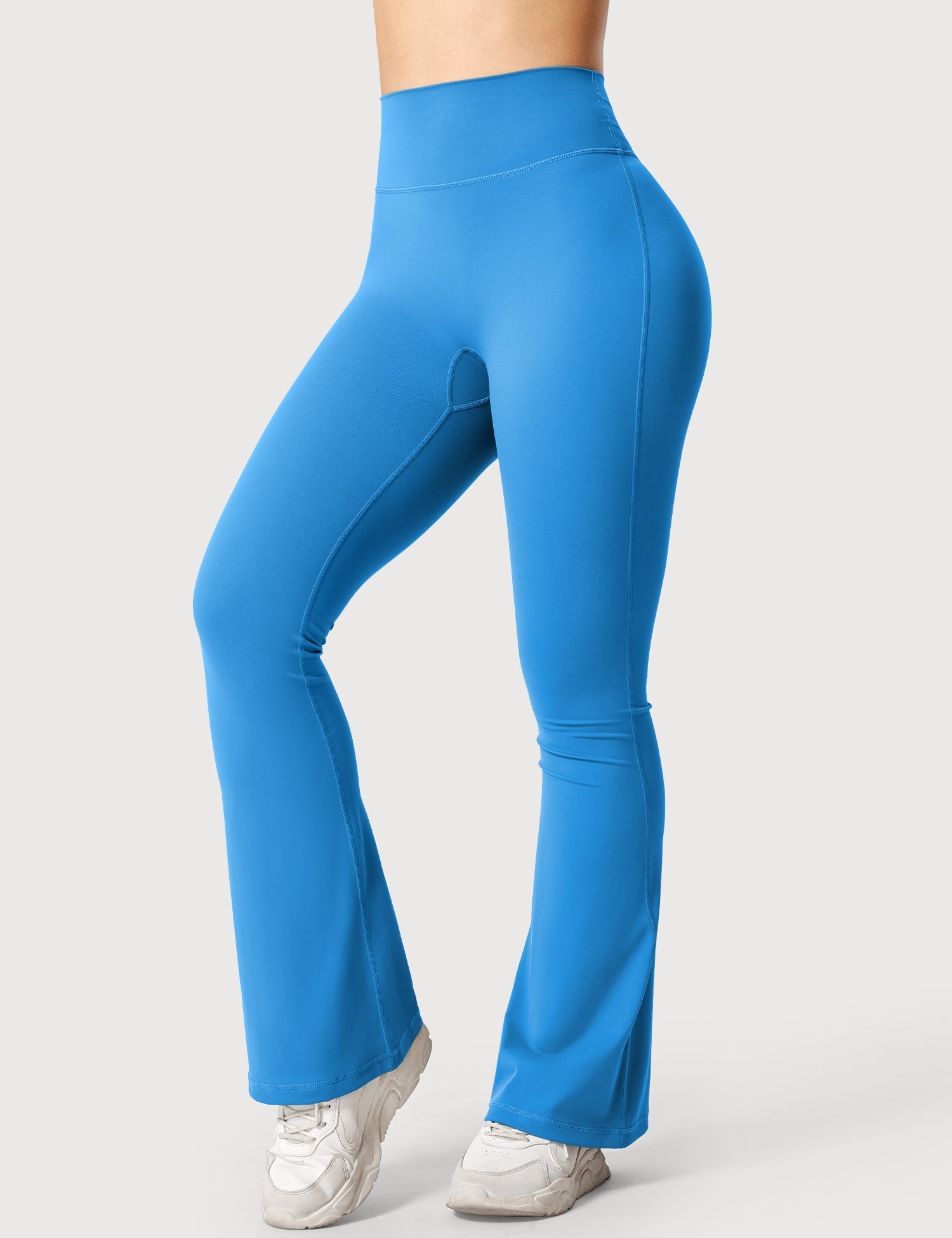 Yeoreo Lynnie Schlaghose Flared Leggings Blau