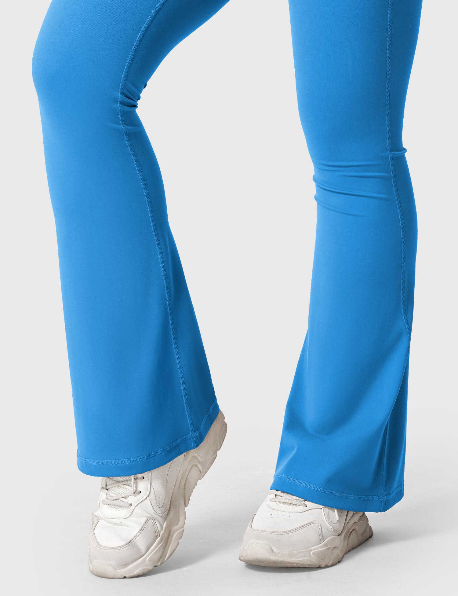 Yeoreo Lynnie Schlaghose Flared Leggings Blau