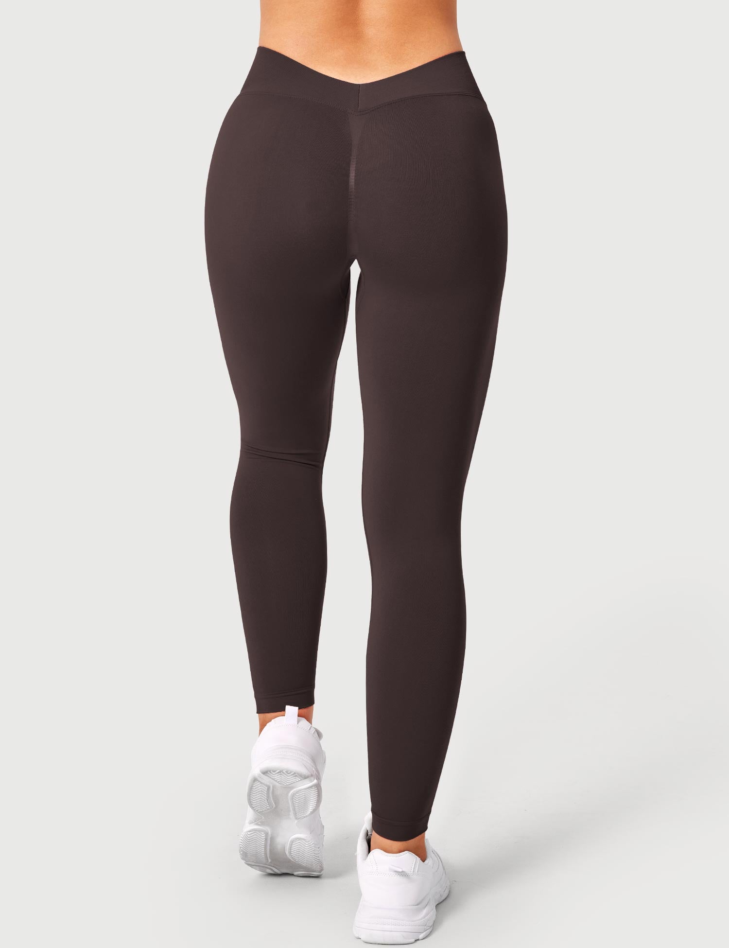 Yeoreo V-Rücken Alexi Leggings Schokolade