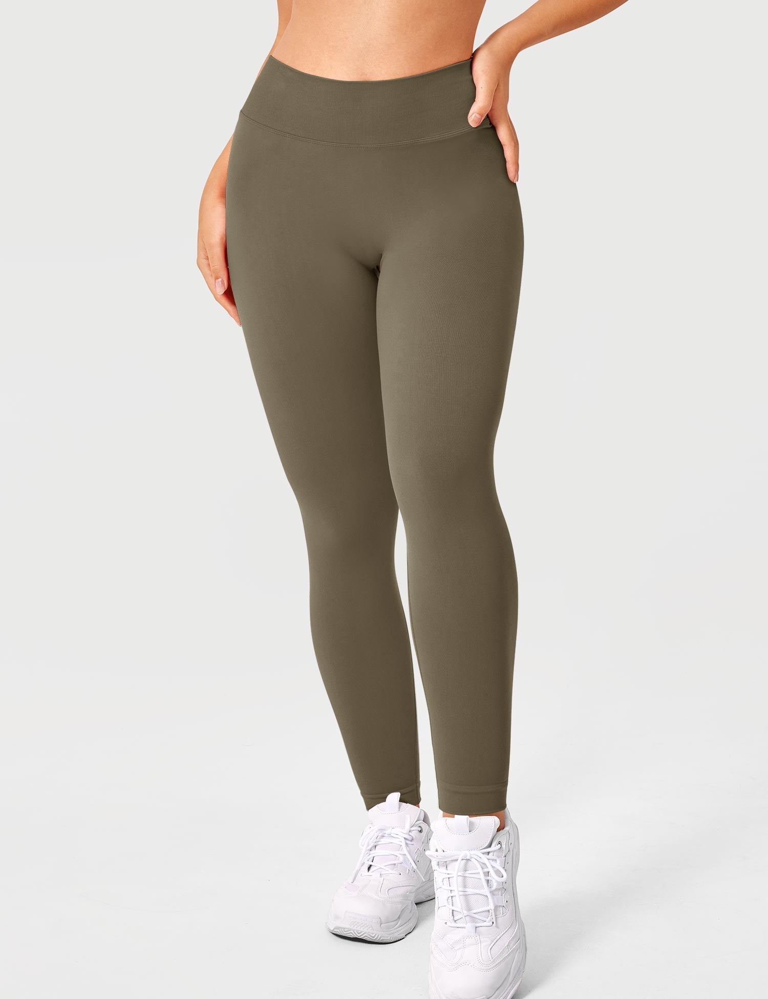 Yeoreo V-Rücken Alexi Leggings Kaffee