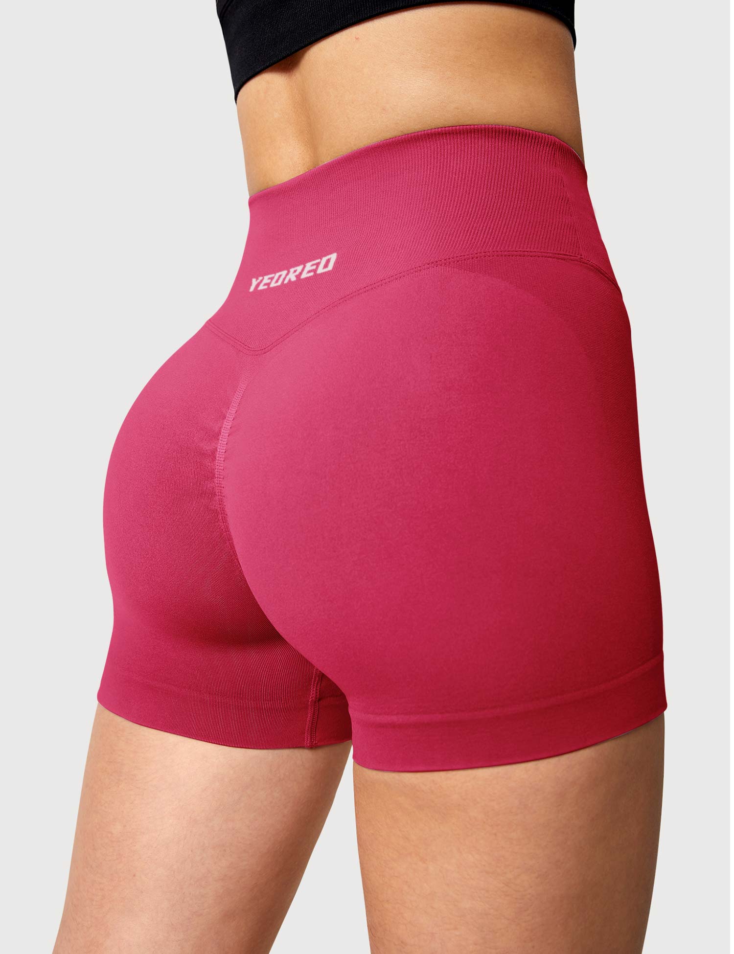 Yeoreo 3.6" Amplify V-Träger Shorts Magenta