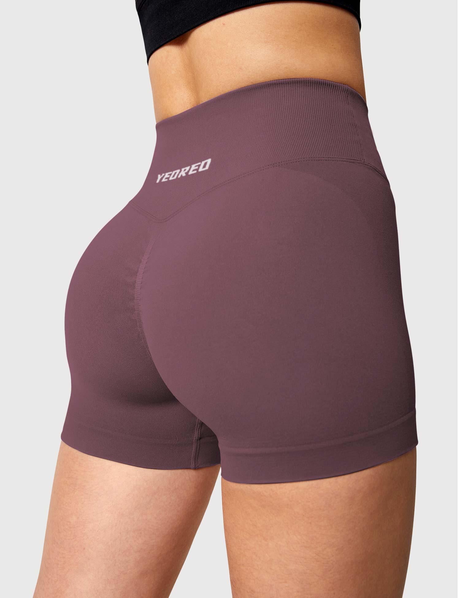 Yeoreo 3.6" Amplify V-Träger Shorts Rose