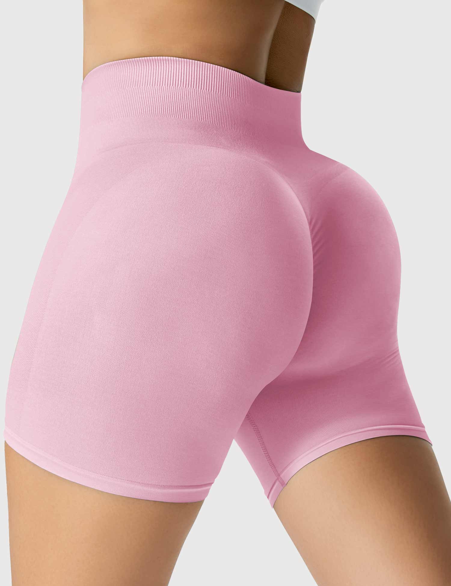 Yeoreo Light Color Elastische Nahtlose Shorts Blüte