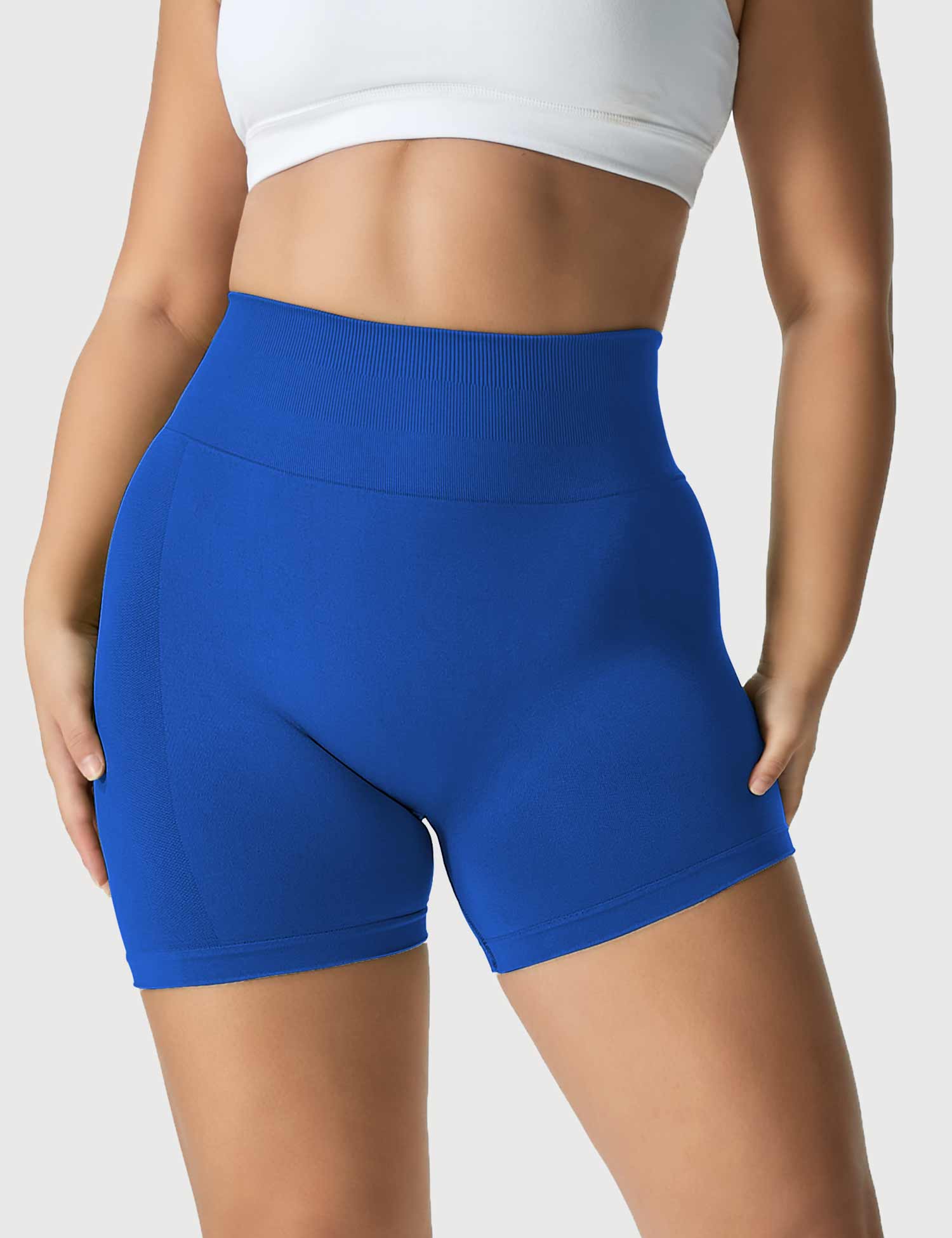 Yeoreo Amplify Nahtlose Shorts Blau