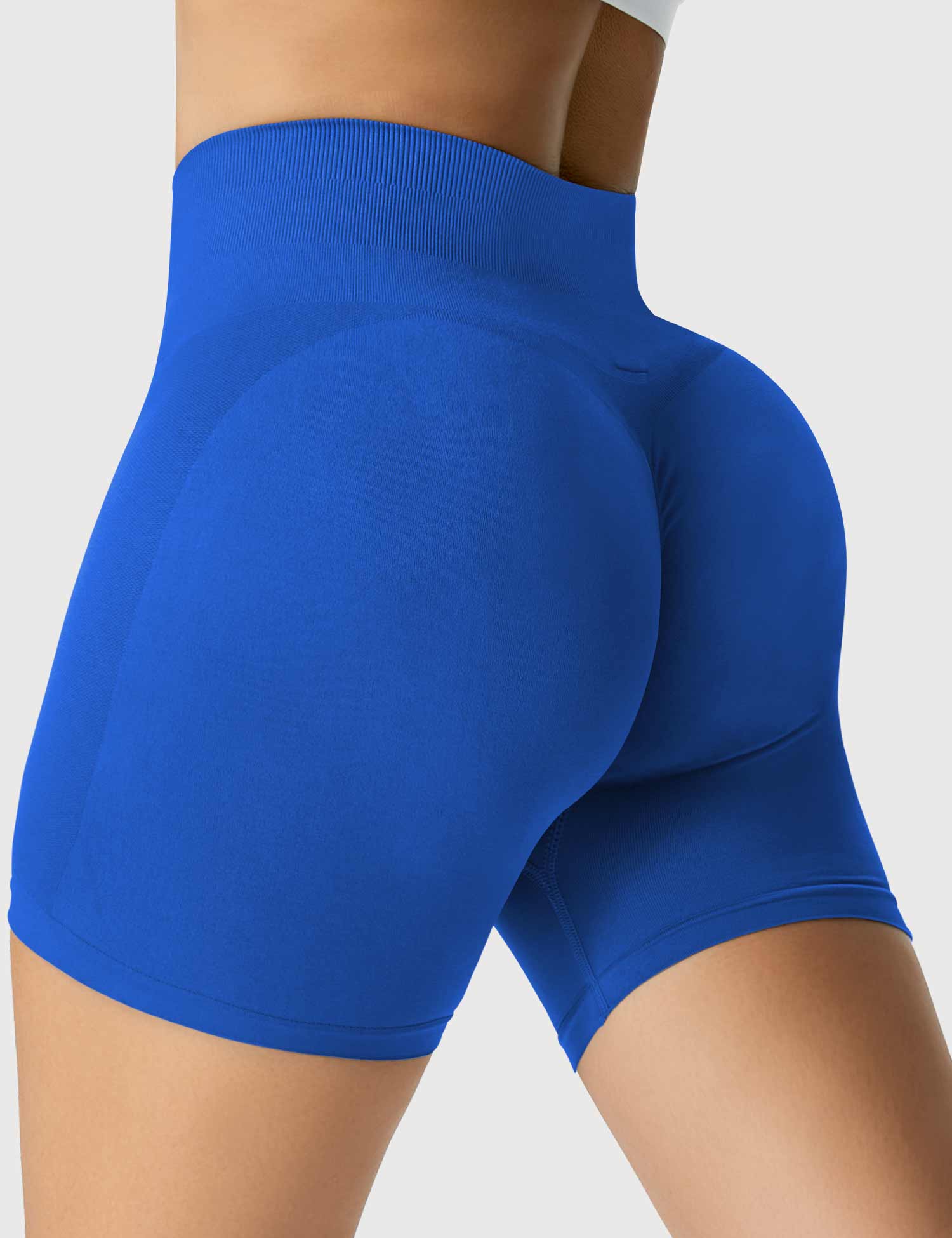 Yeoreo Amplify Nahtlose Shorts Blau