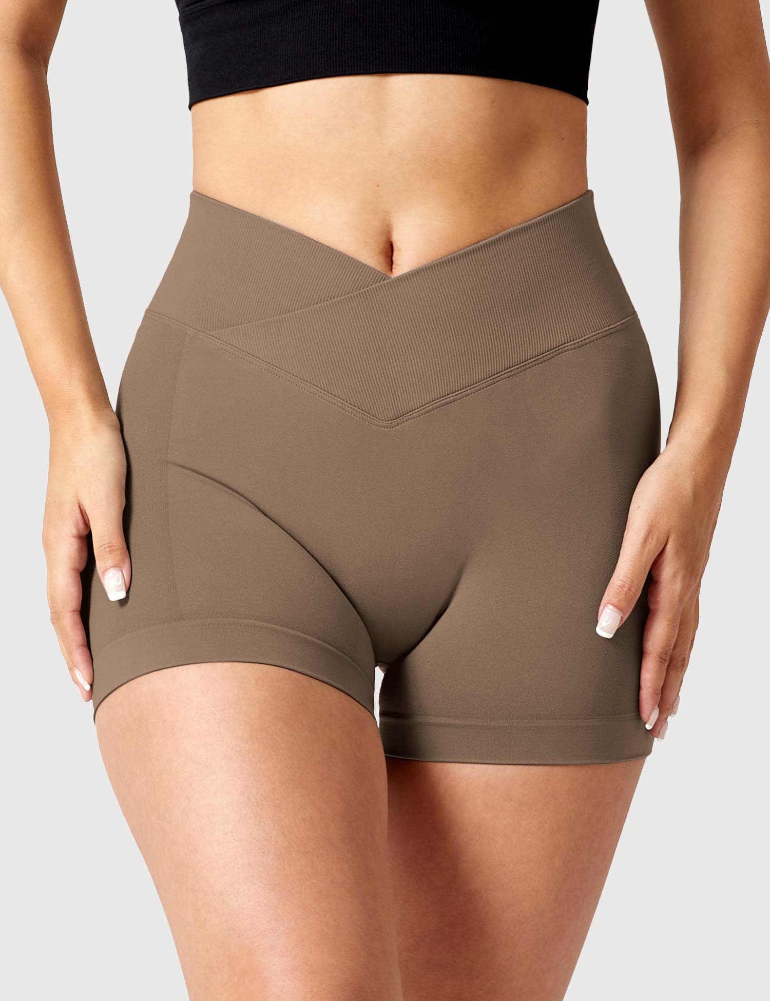 Yeoreo 3.6" Amplify V-Träger Shorts Braun