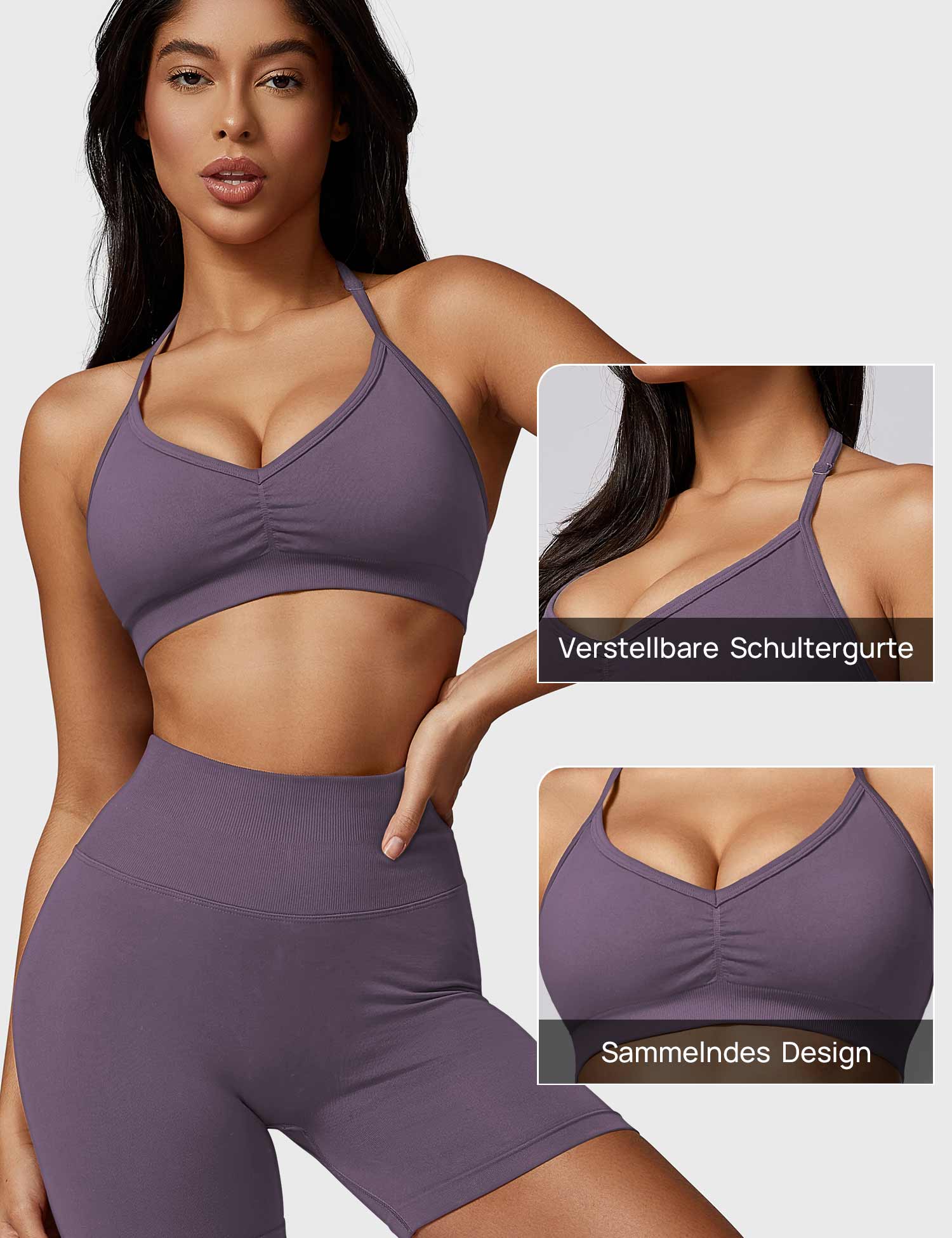 Yeoreo Hedy Soutien-gorge de sport dos nu