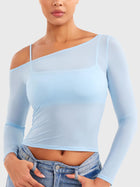 Yeoreo Fairen Top Transparent Épaules Nues