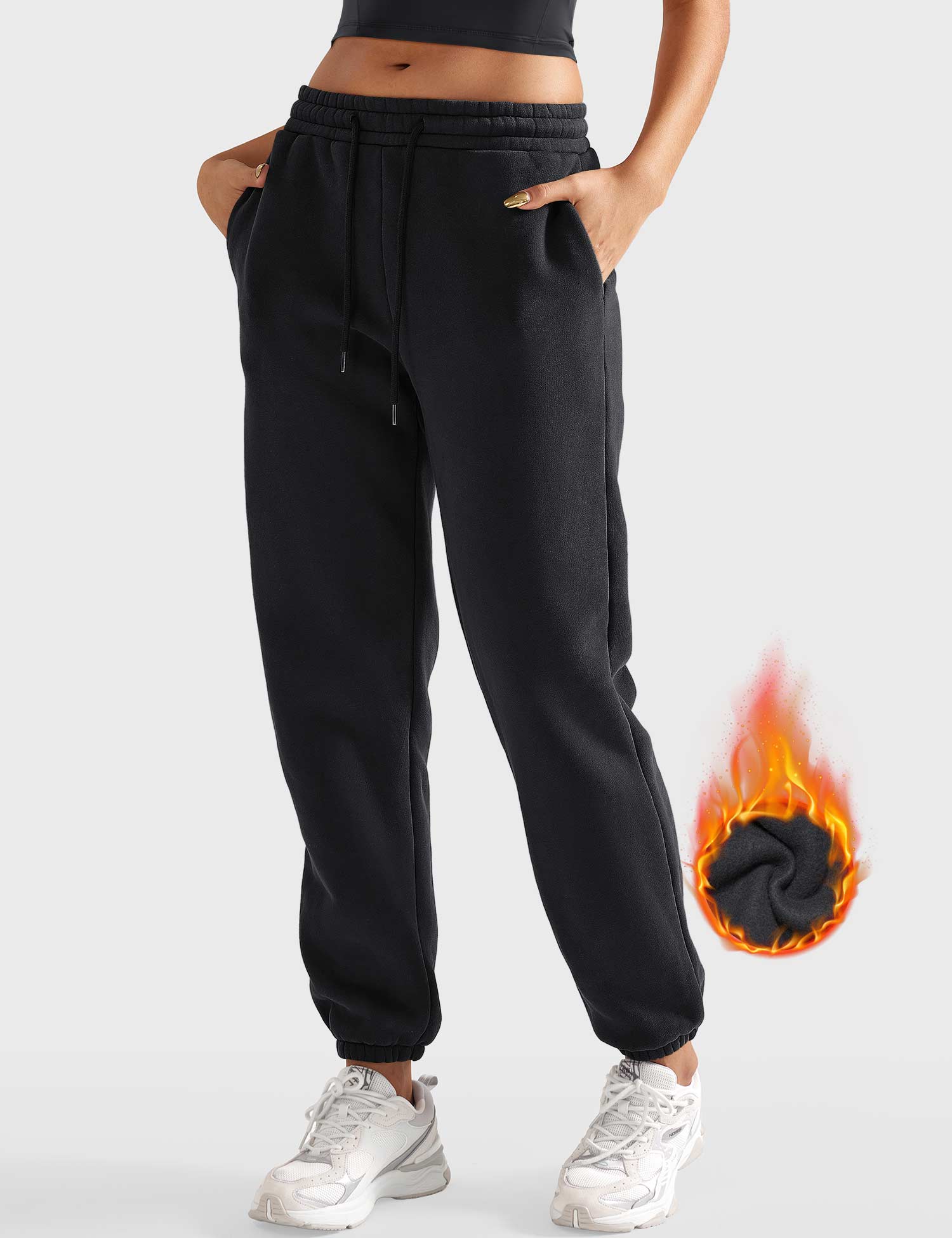 Yeoreo Marceline Drawstring poignets sweatpants