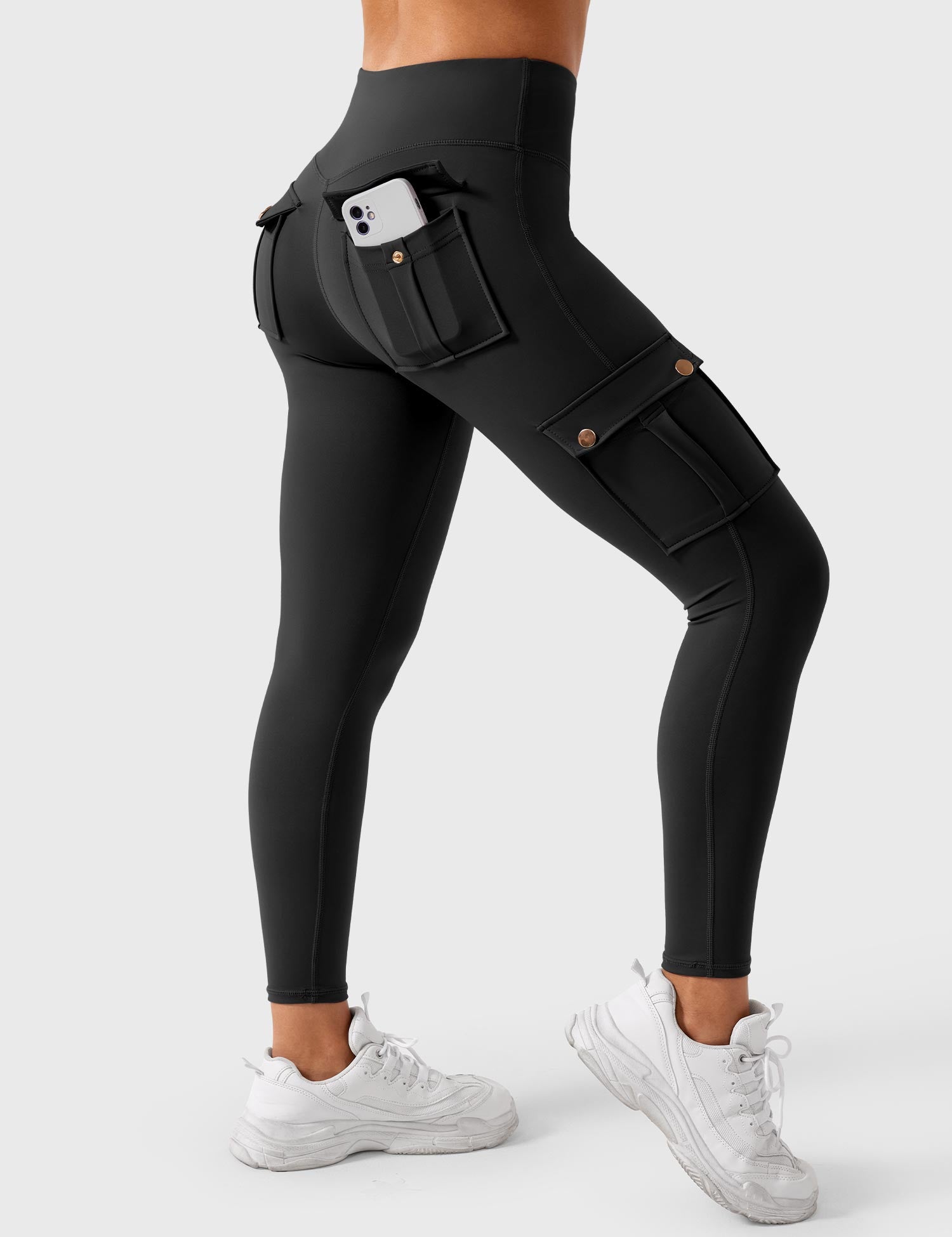 Yeoreo Legging Cargo de Sport avec Poches