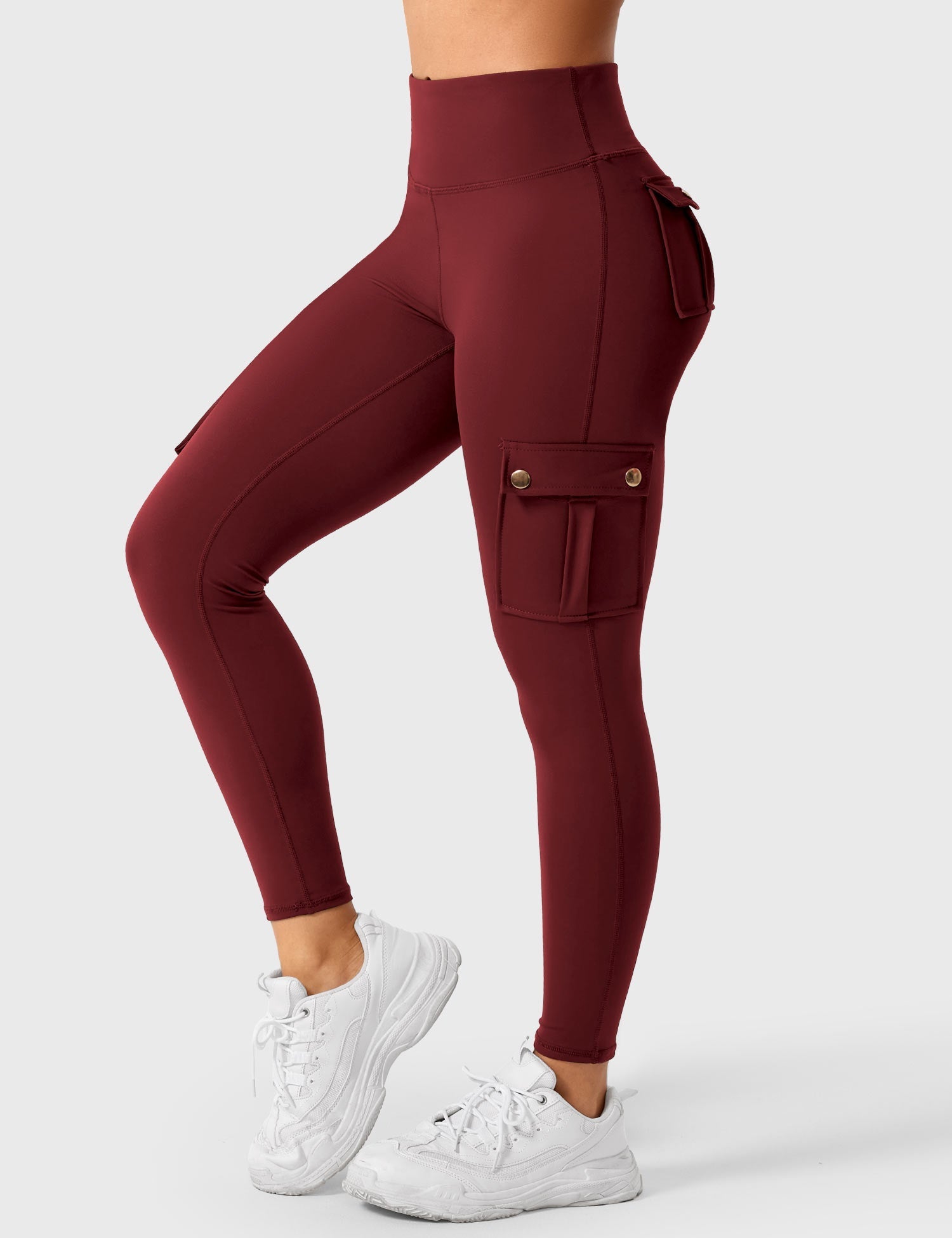 Yeoreo Cargo Scrunch Leggings avec Poches