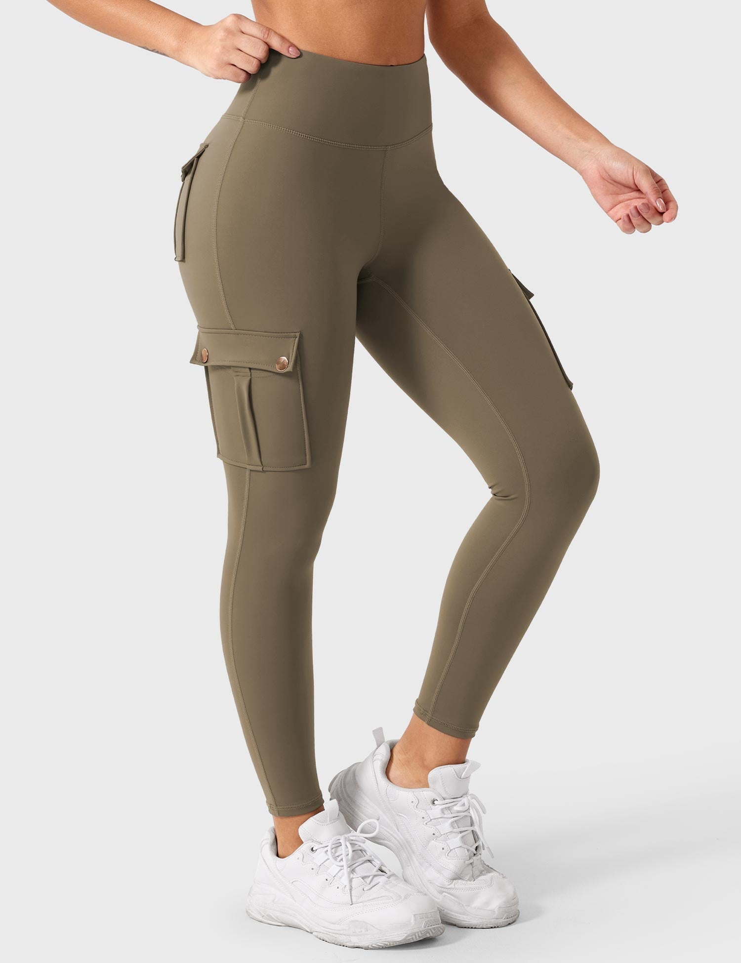 Yeoreo Legging Cargo de Sport avec Poches