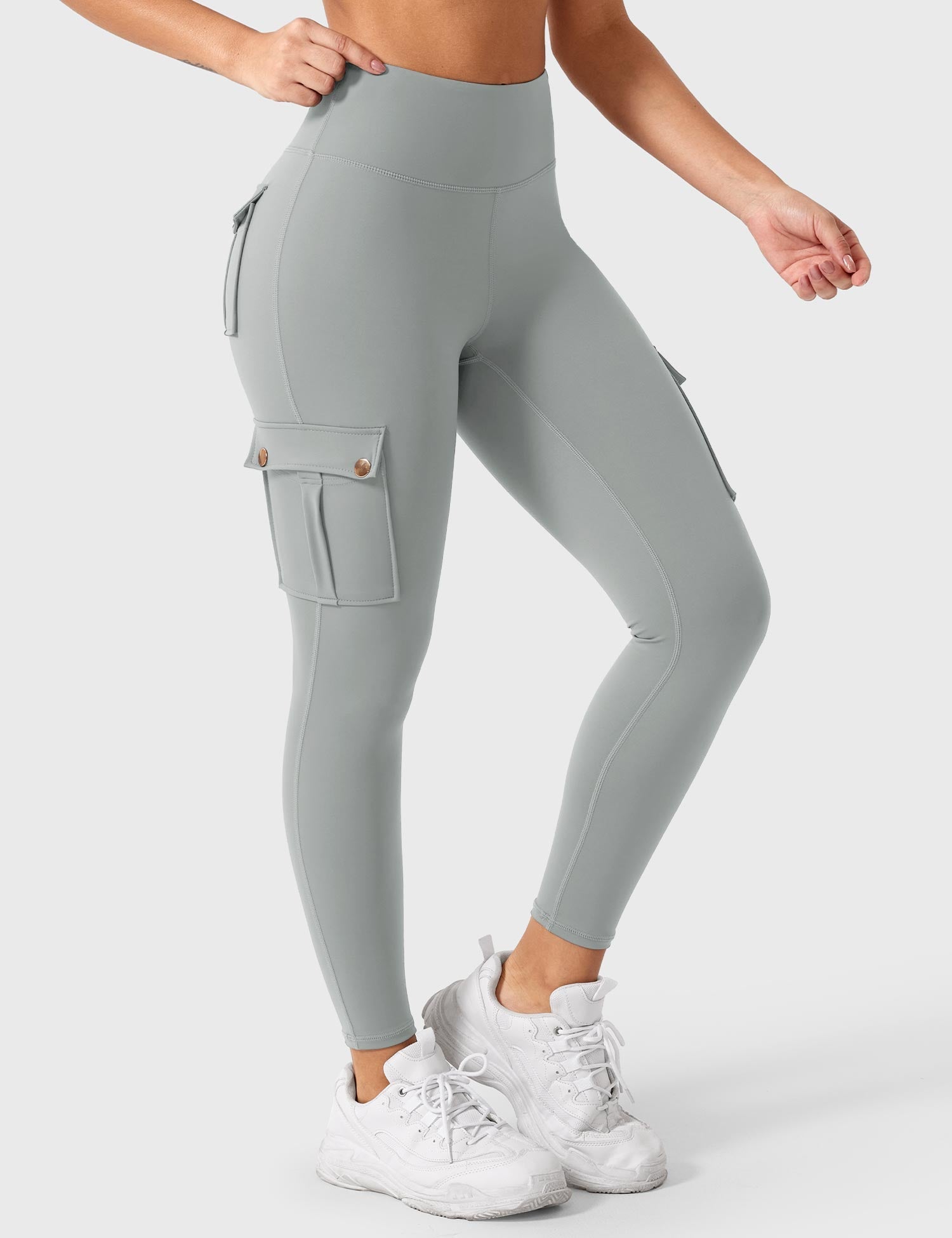 Yeoreo Legging Cargo de Sport avec Poches