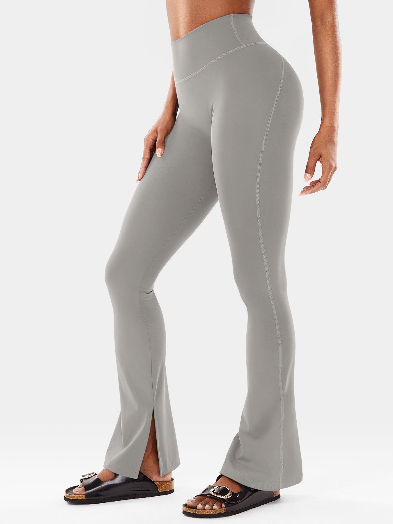 Yeoreo Nasreen Leggings flared Split Hem