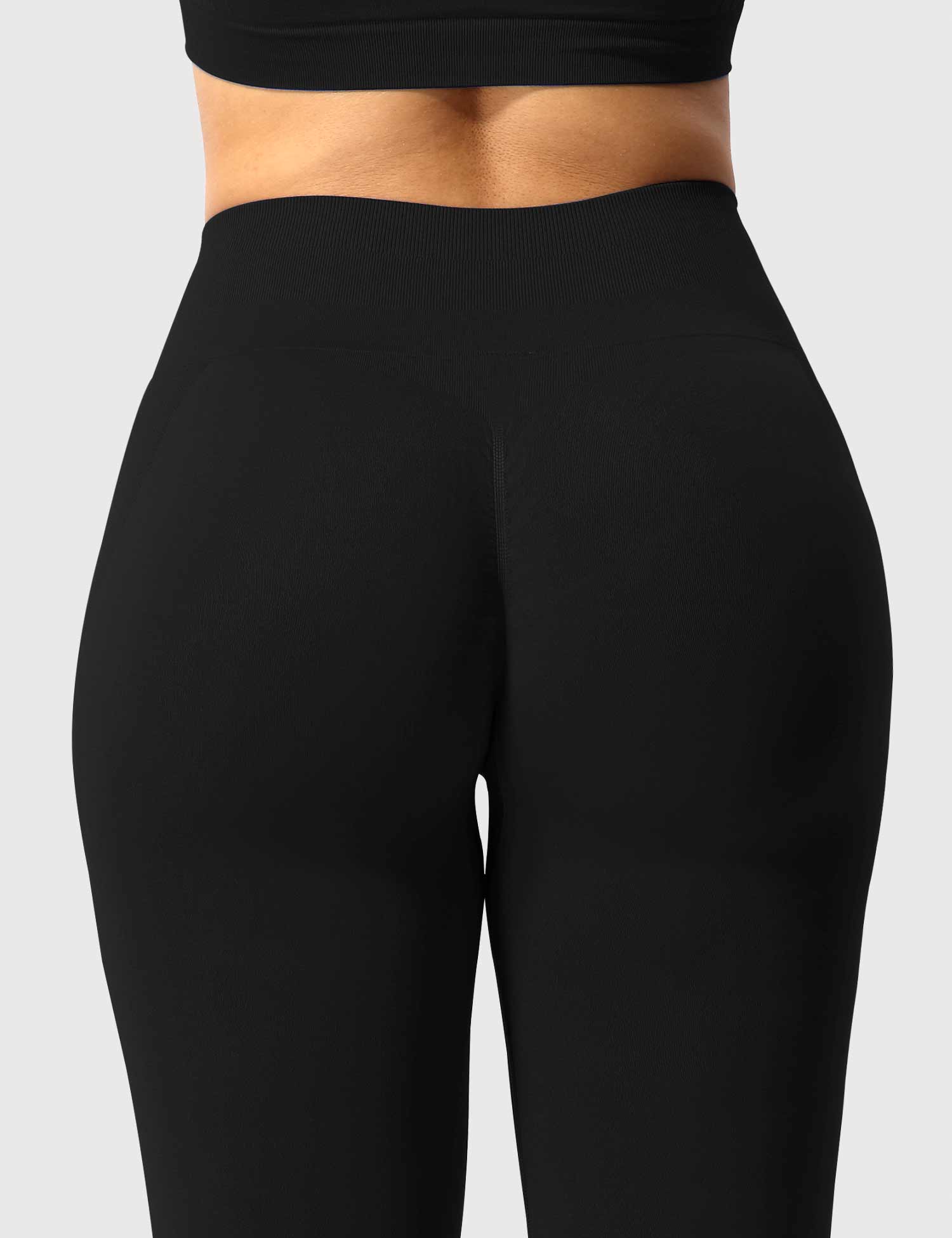 Yeoreo Amplify Nahtlose Leggings Schwarz