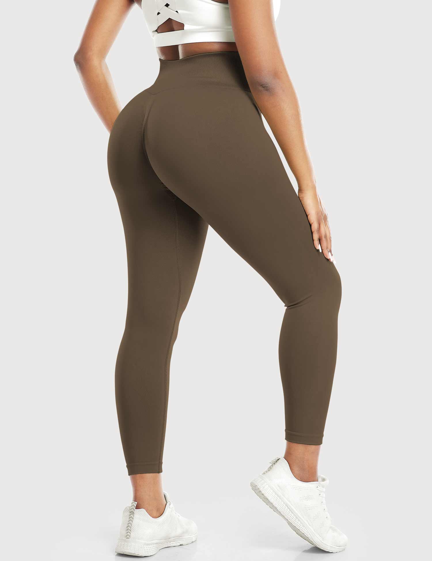 Yeoreo Mandy Seamless Leggings Coffee