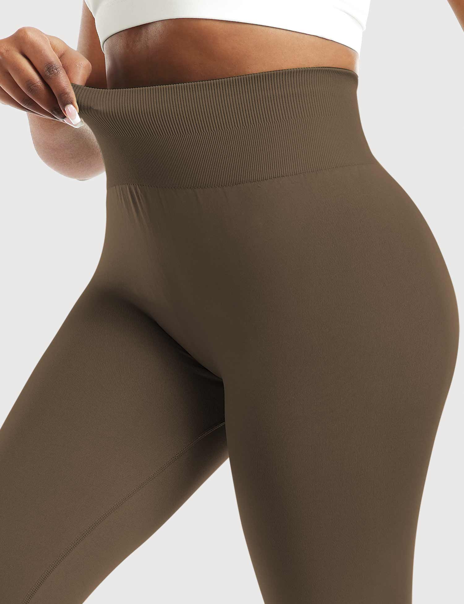 Yeoreo Mandy Seamless Leggings Coffee