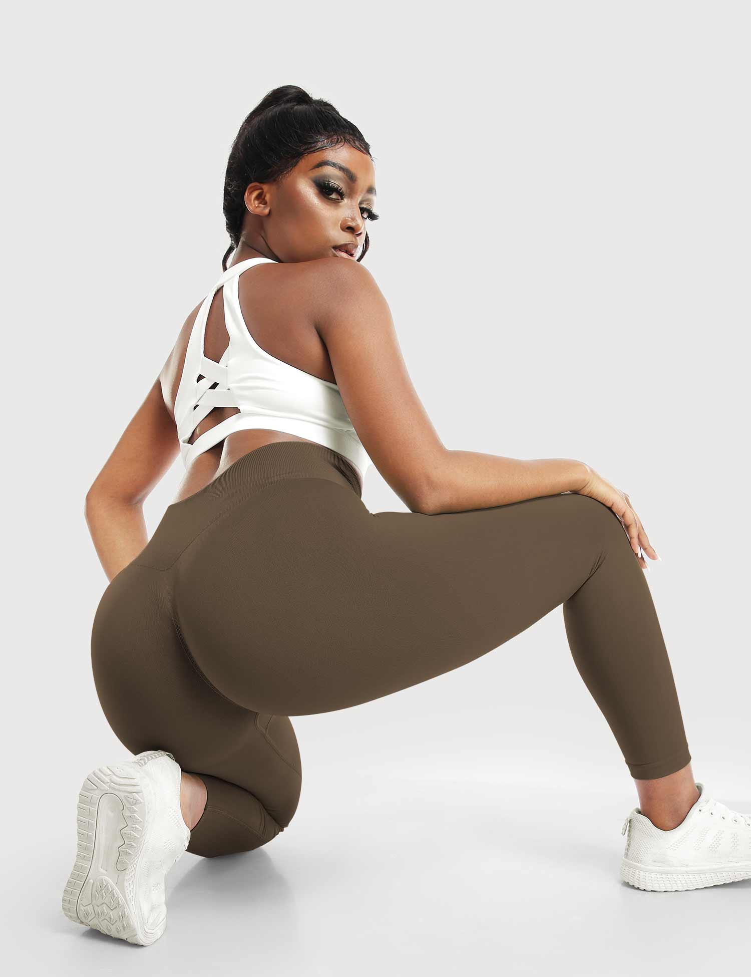 Yeoreo Mandy Seamless Leggings Coffee