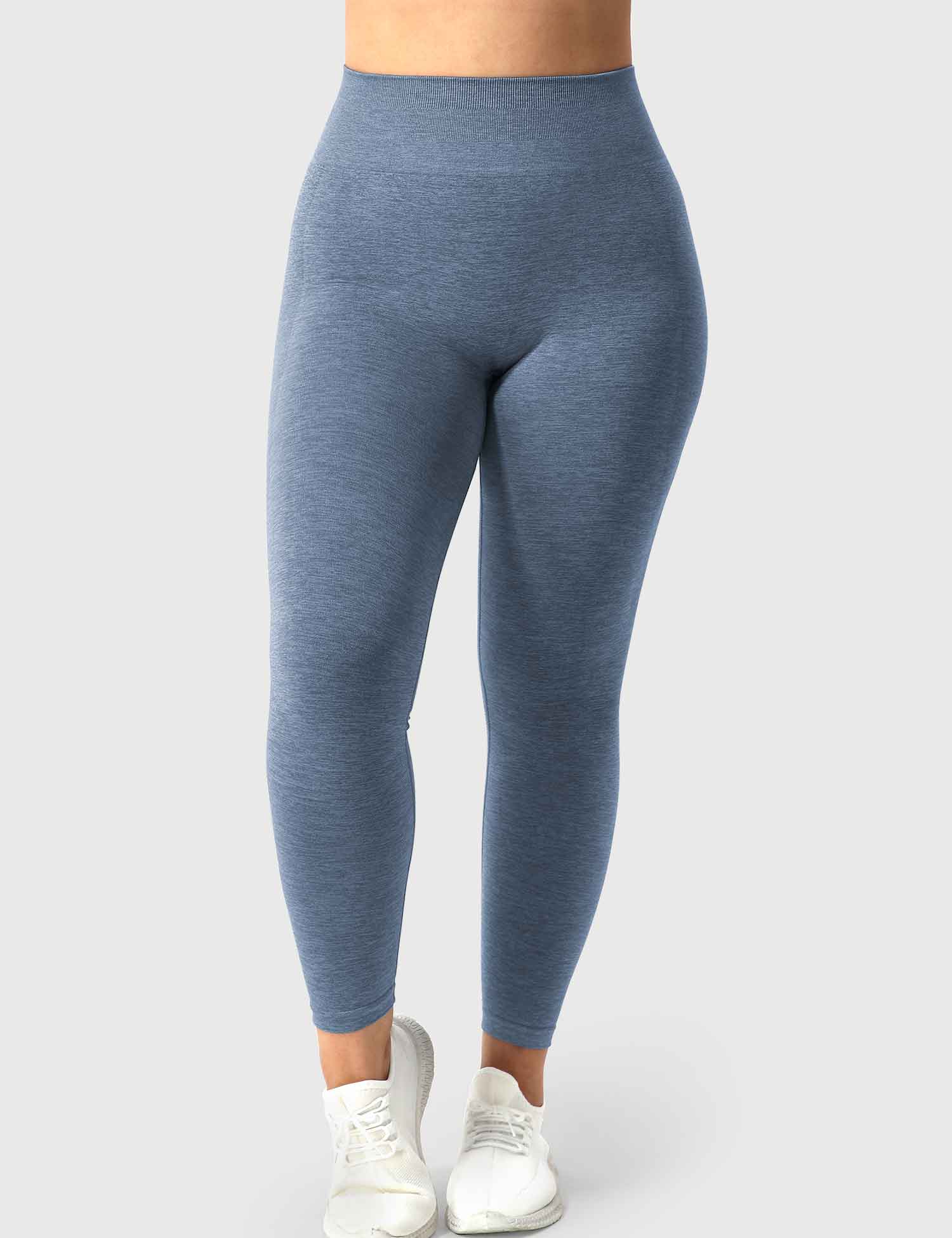 Yeoreo Amplify Nahtlose Leggings Grau-Blau