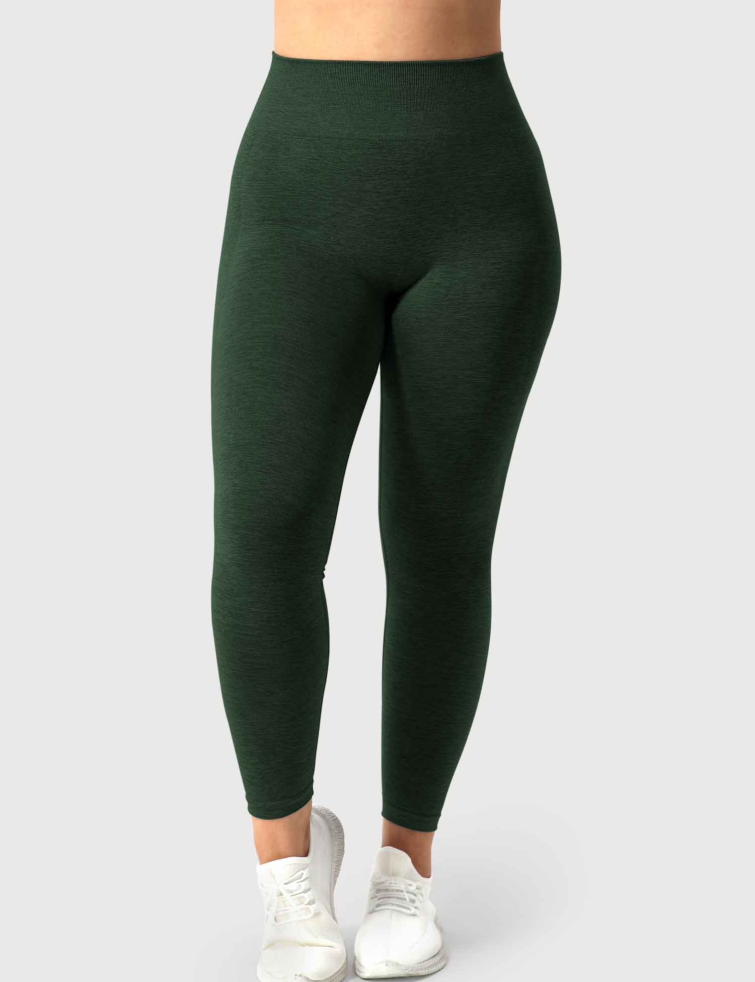 Yeoreo Amplify Nahtlose Leggings Dunkelgrün