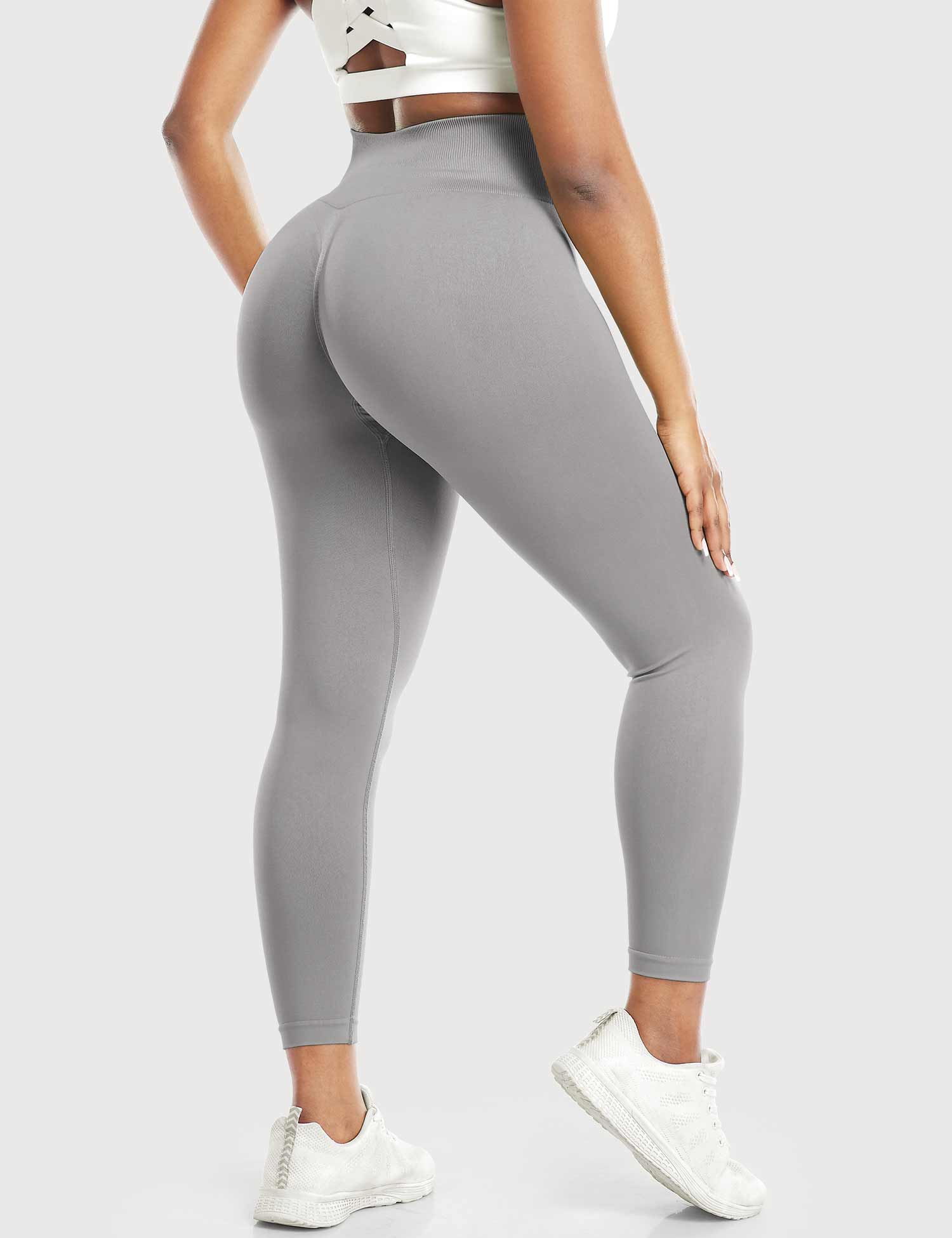 Yeoreo Mandy Seamless Leggings Light Grey