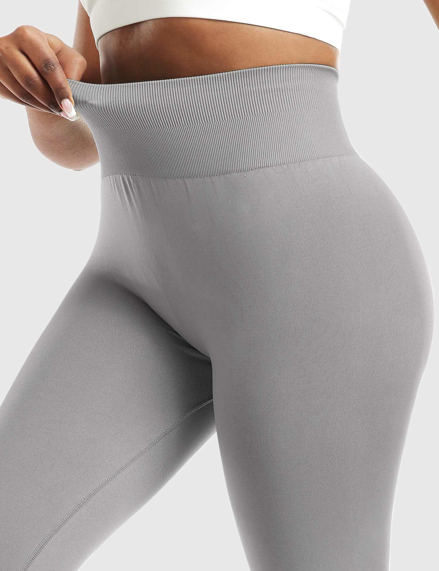 Yeoreo Mandy Seamless Leggings Light Grey