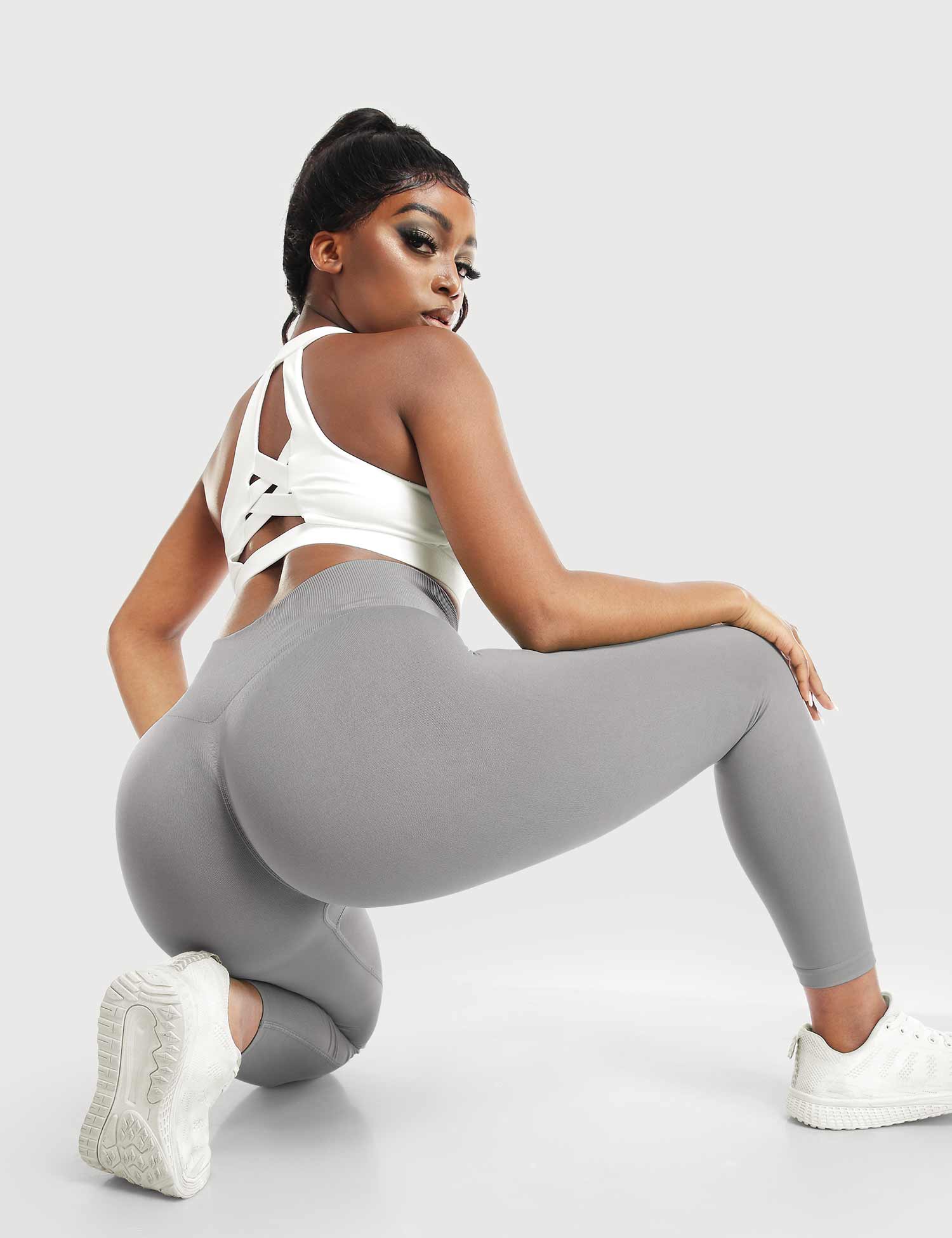 Yeoreo Mandy Seamless Leggings Light Grey