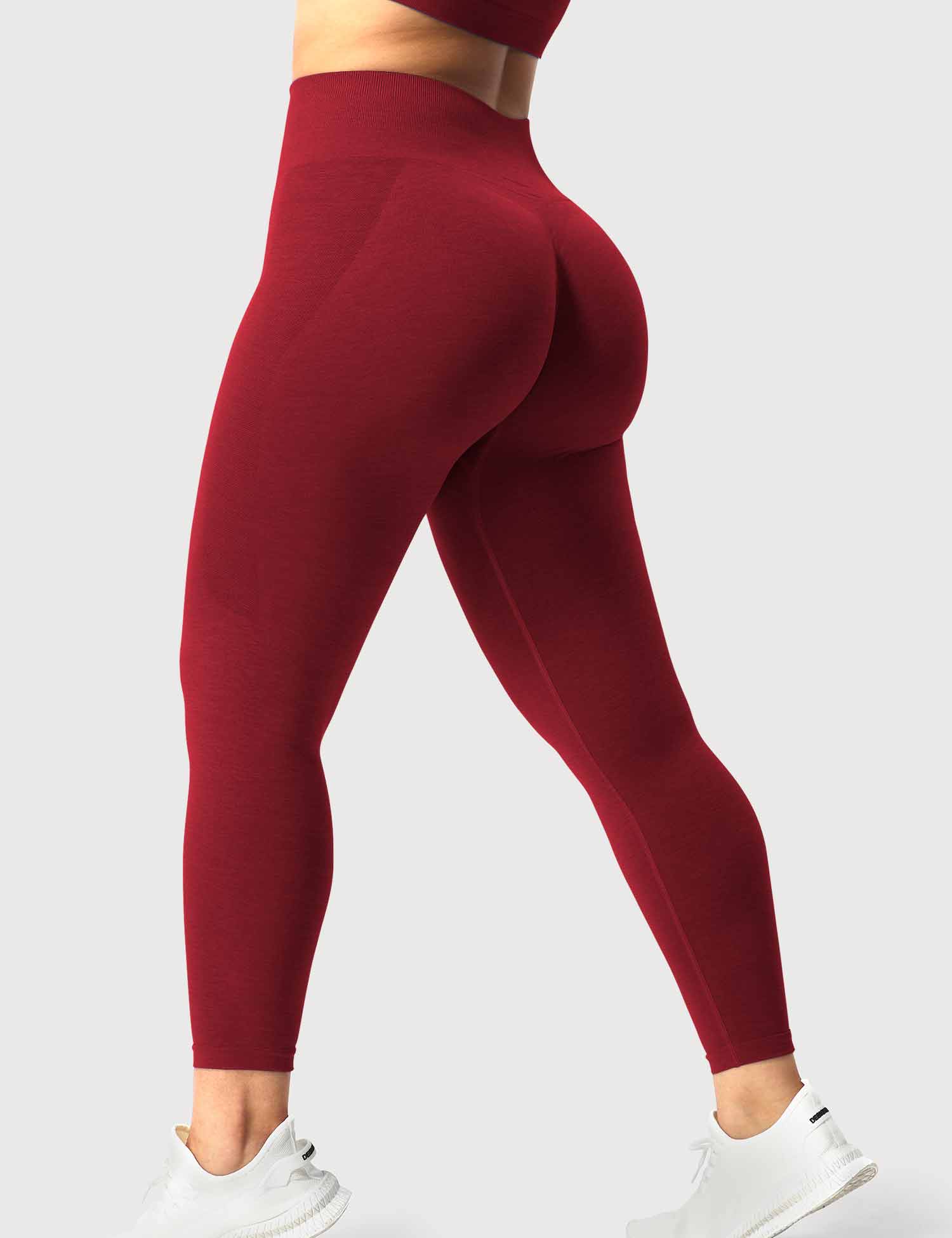 Yeoreo Amplify Nahtlose Leggings Rot