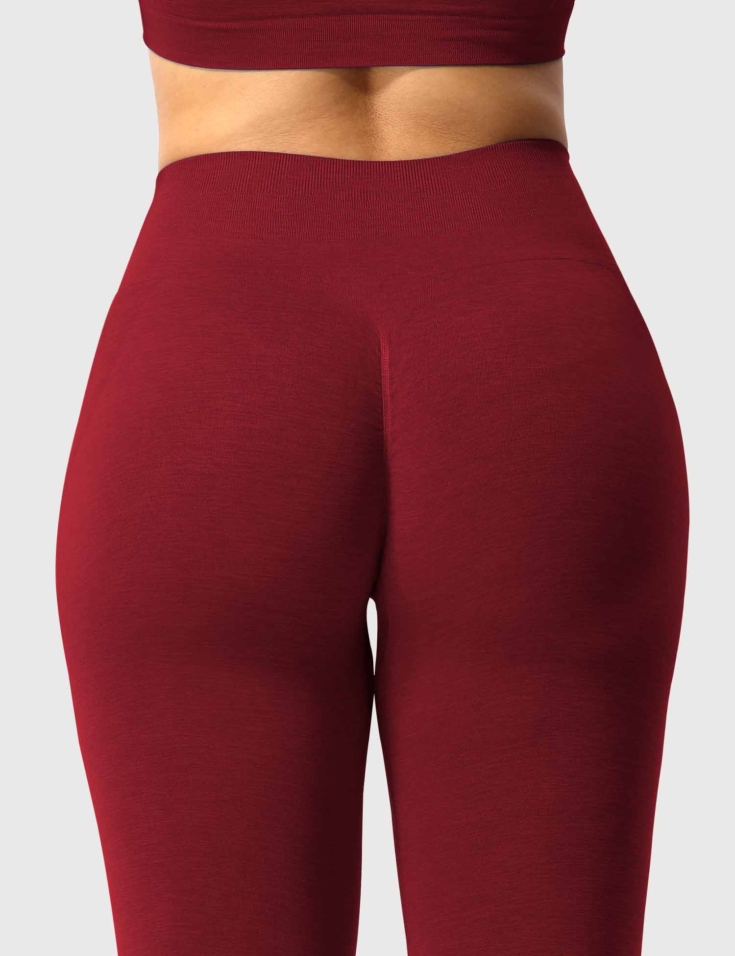 Yeoreo Amplify Nahtlose Leggings Rot