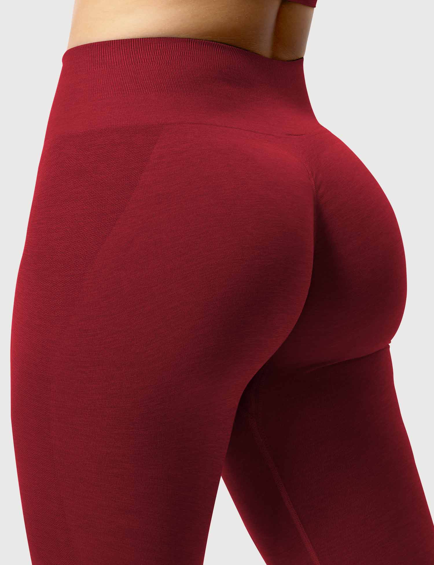 Yeoreo Amplify Nahtlose Leggings Rot