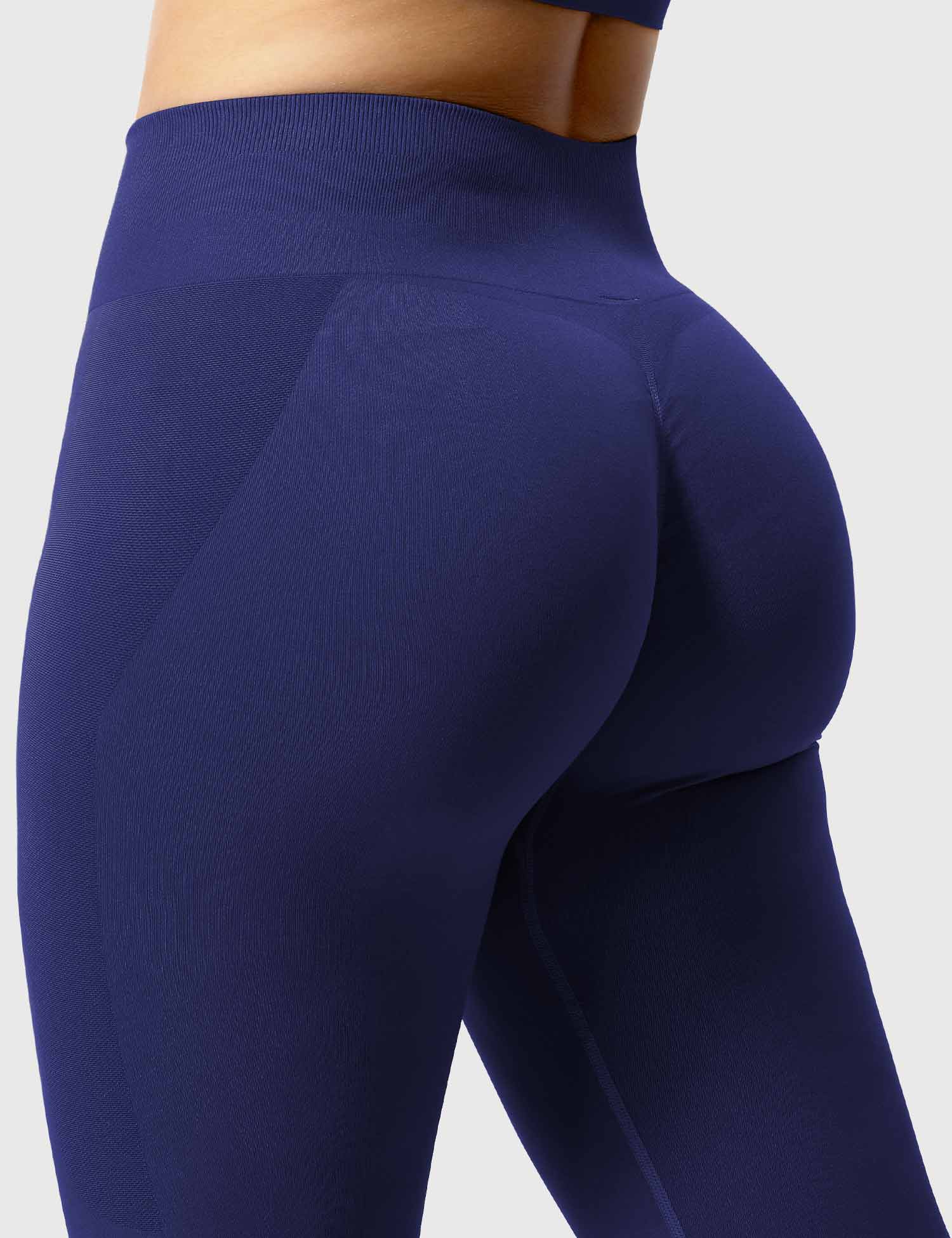 Yeoreo Klassische Nahtlose Leggings Indigoblau