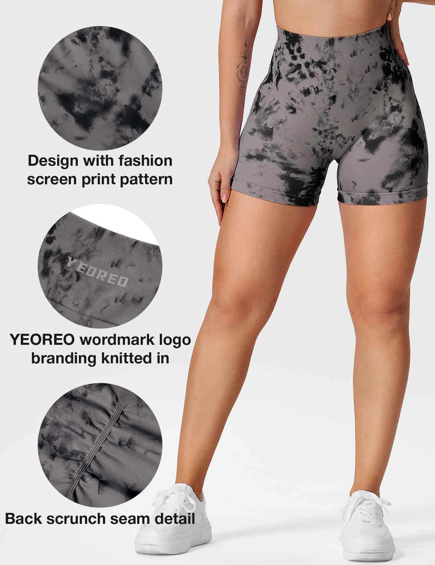 Yeoreo Dazzle Shorts Sans Coutures