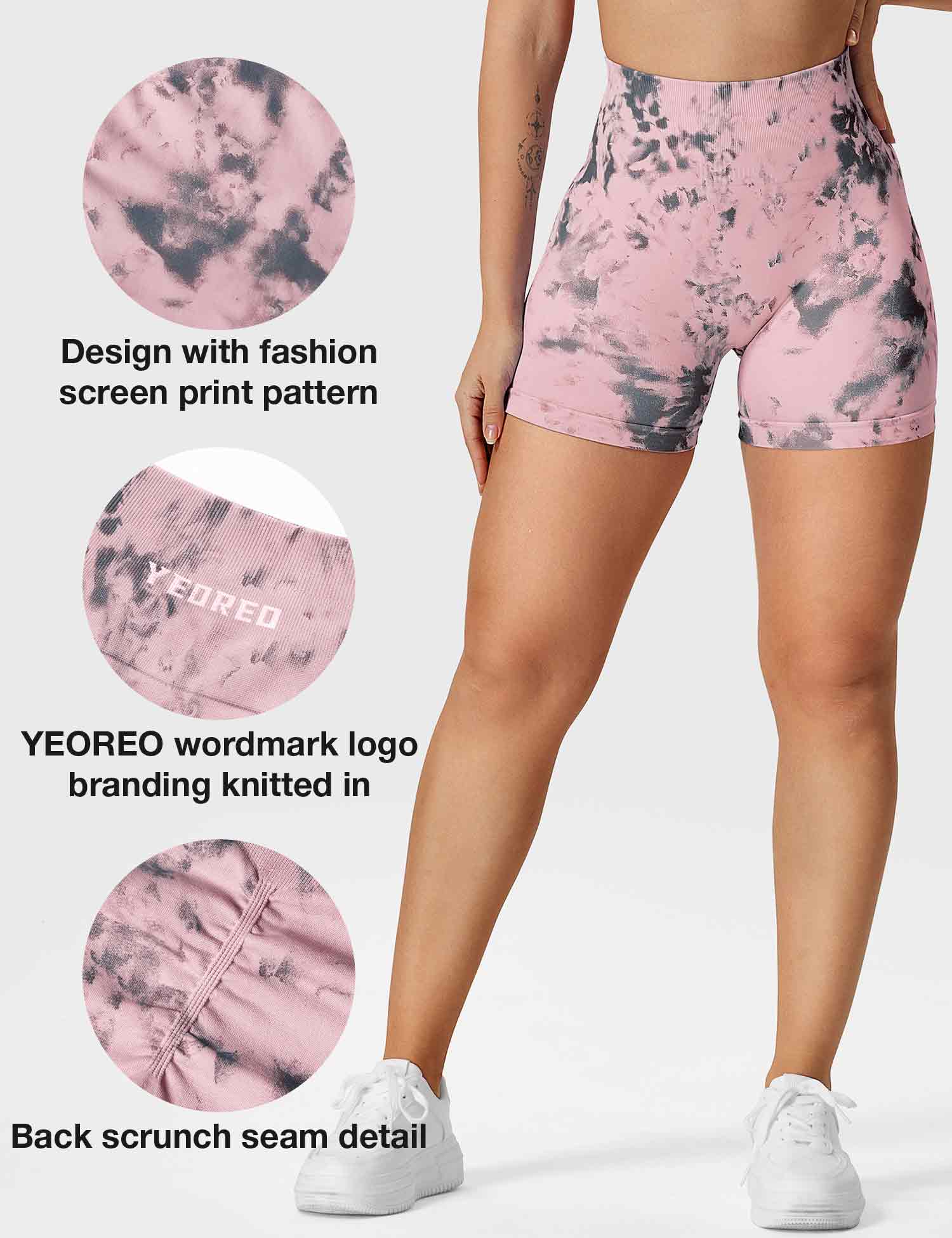 Yeoreo Dazzle Shorts Sans Coutures