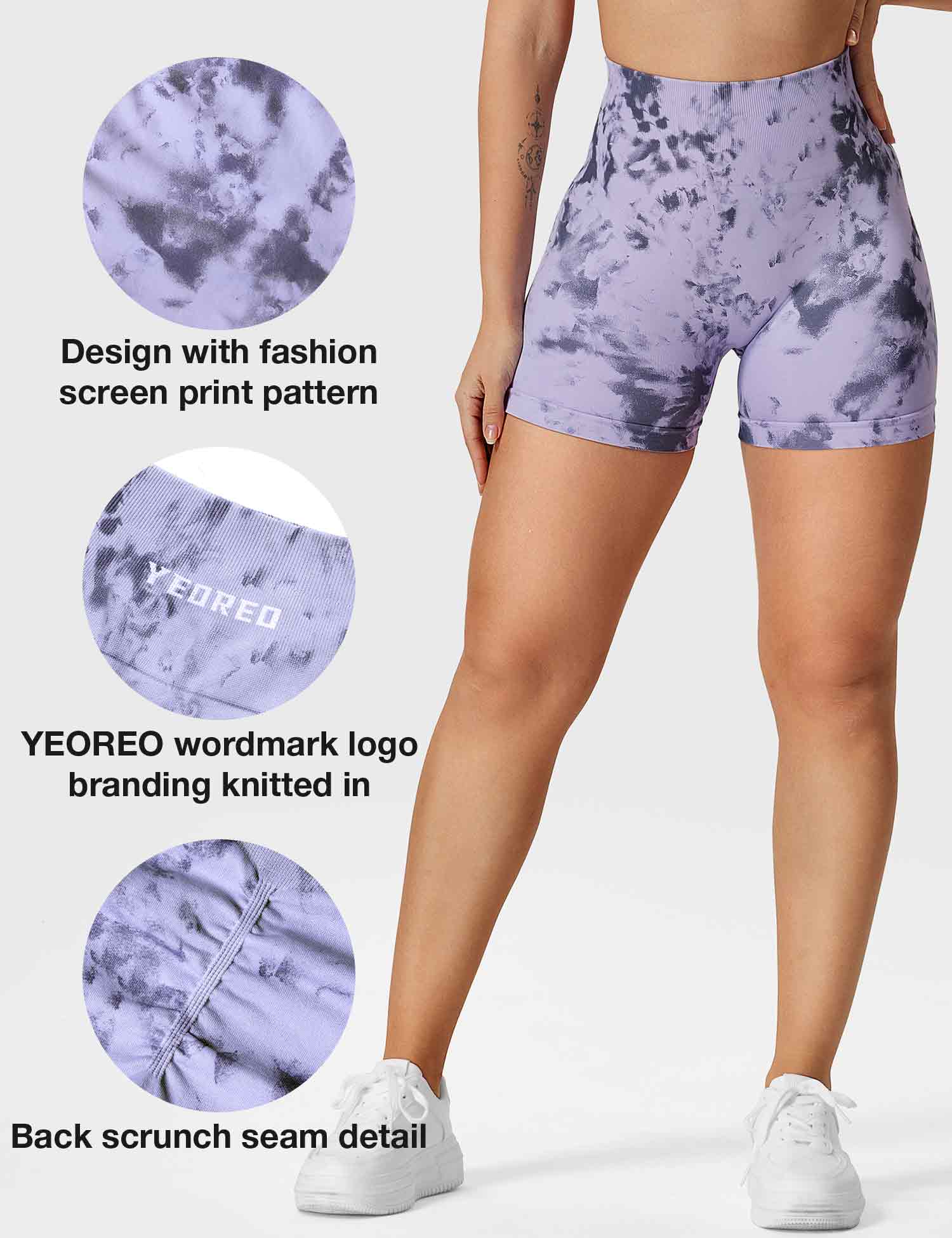 Yeoreo Dazzle Shorts Sans Coutures