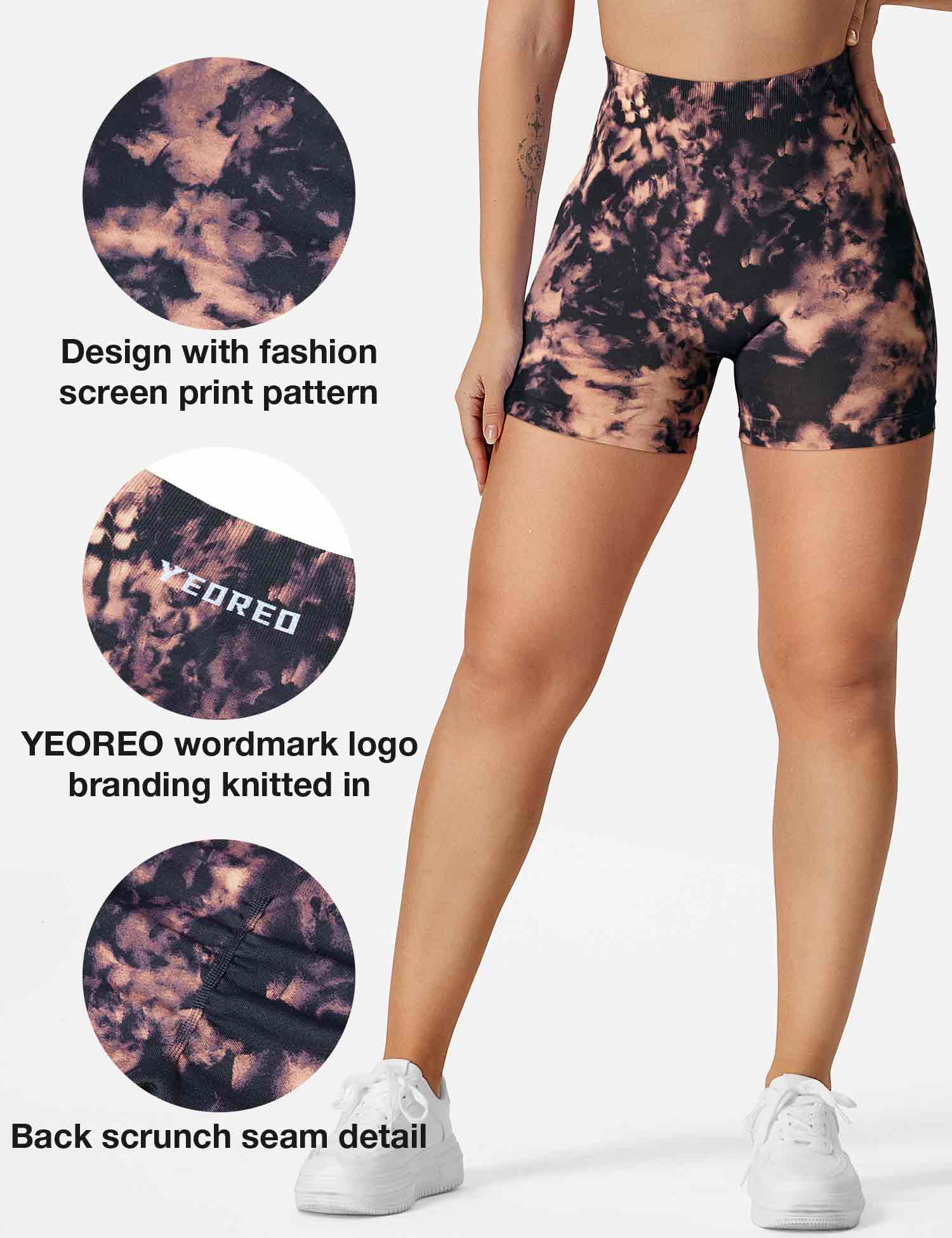 Yeoreo Dazzle Shorts Sans Coutures