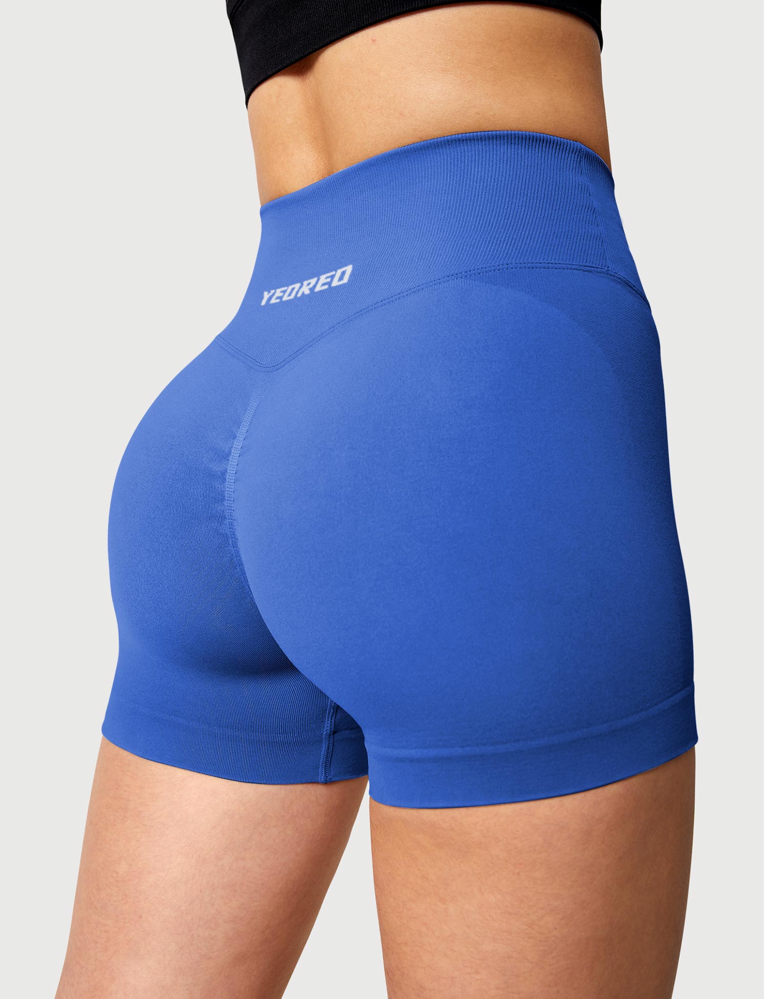 Yeoreo 3.6" Amplify V-Träger Shorts Blau