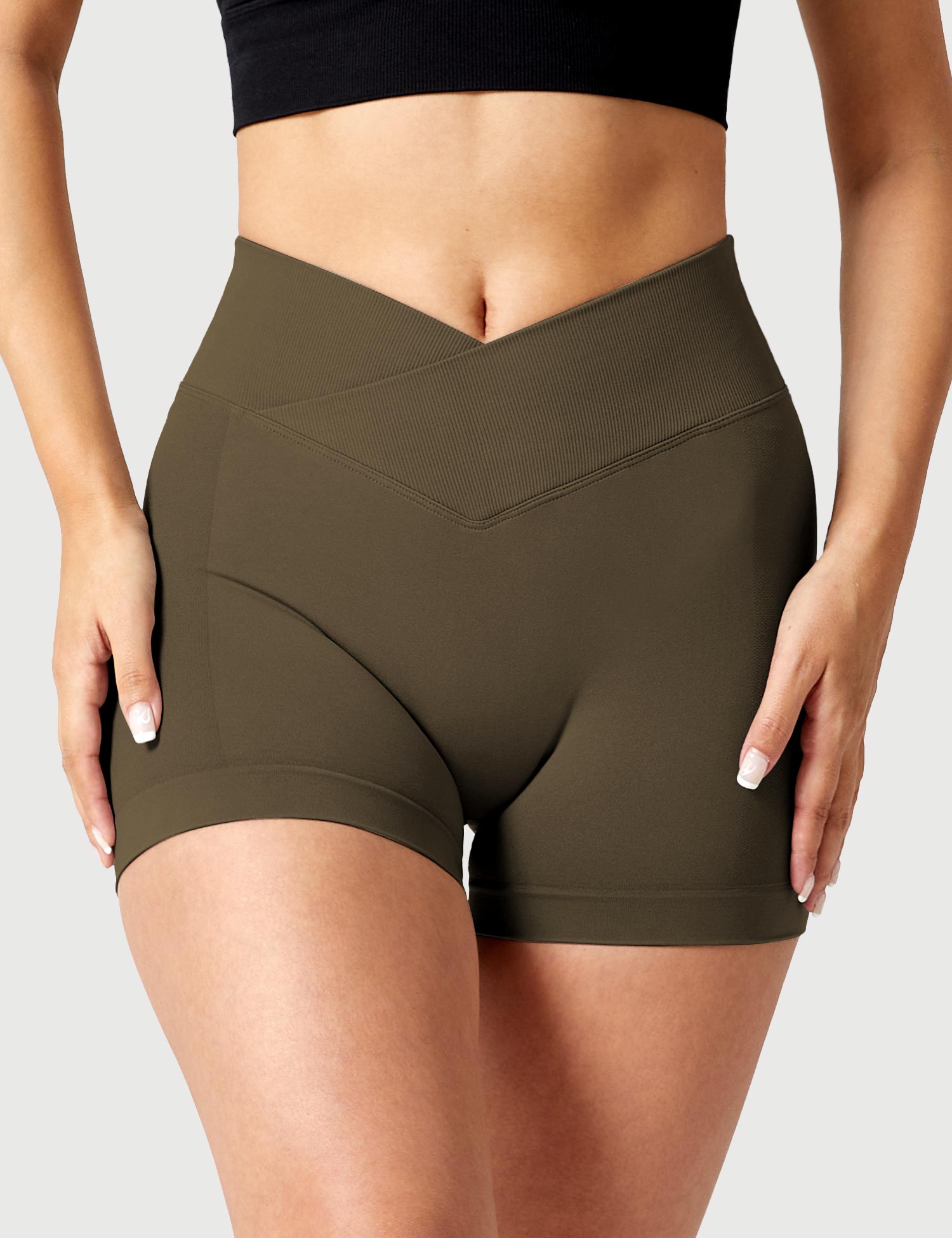 Yeoreo 3.6" Amplify V-Träger Shorts Kaffee